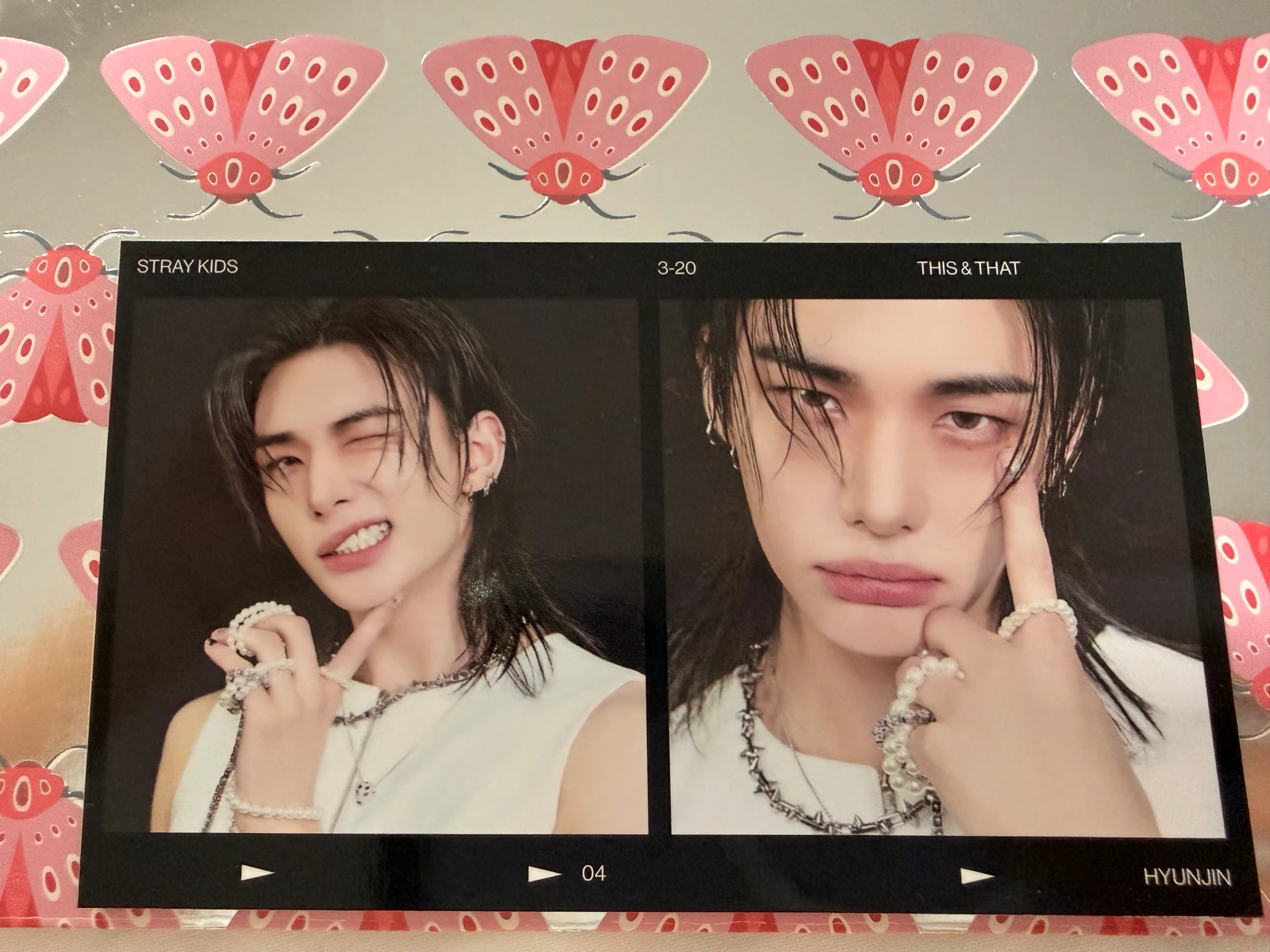Stray Kids Hyunjin Stray Kids - Hyunjin - This & That Album album inclusion 2 cut photo truck version limited edition listing photo 1