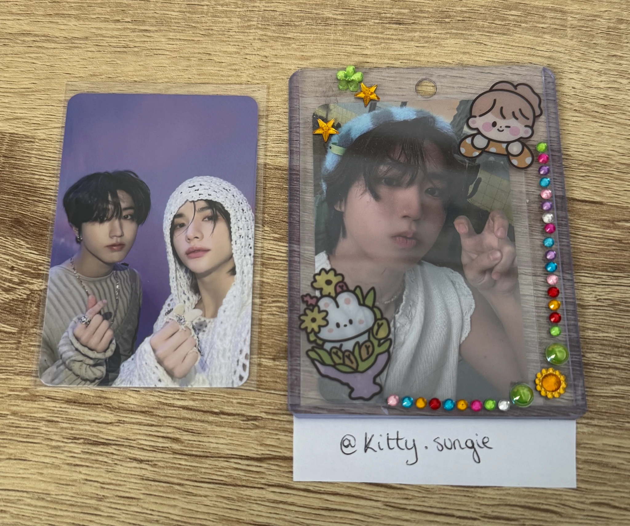 Stray Kids Stray Kids - Han & Hyunjin - Rock Star Album album photocard listing photo 1