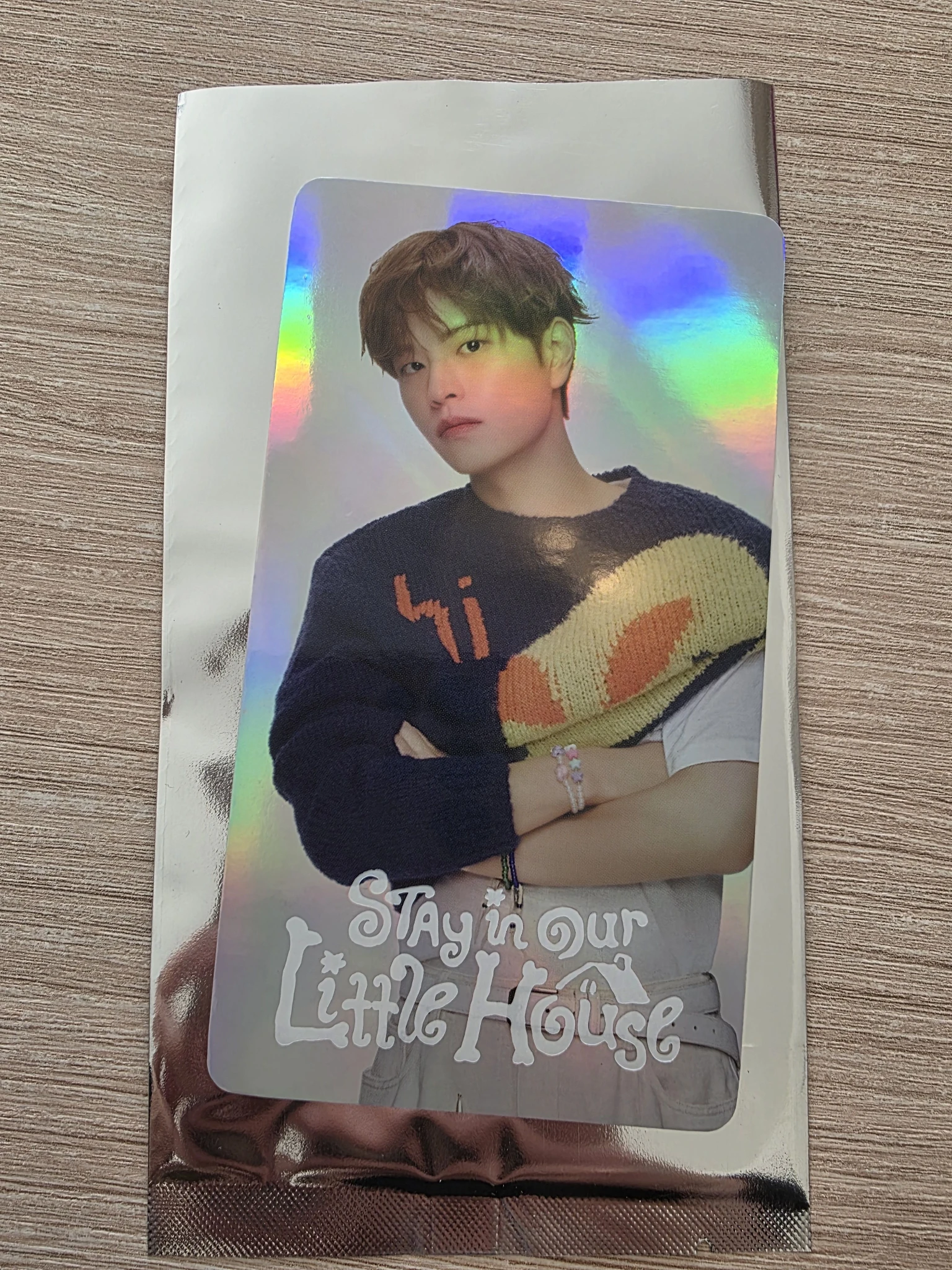 Stray Kids Seungmin Stray Kids - Seungmin - 6th Fanmeeting - STAY in Our Little House Event non-standard size trading card holographic (hologram) listing photo 1
