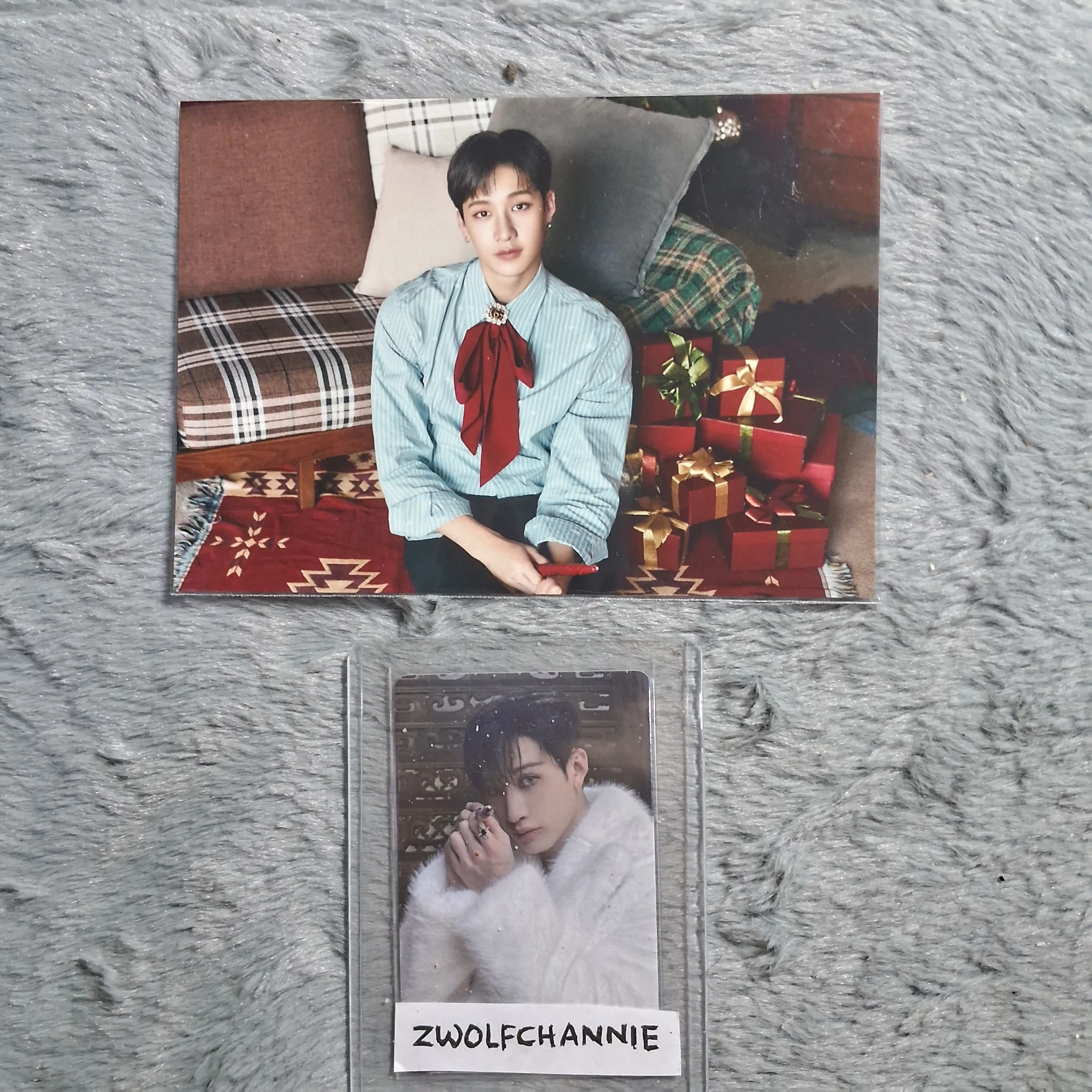 Stray Kids Bang Chan Stray Kids - Bang Chan - Christmas EveL Album sony music japan pre-order benefit (pob) postcard listing photo 1