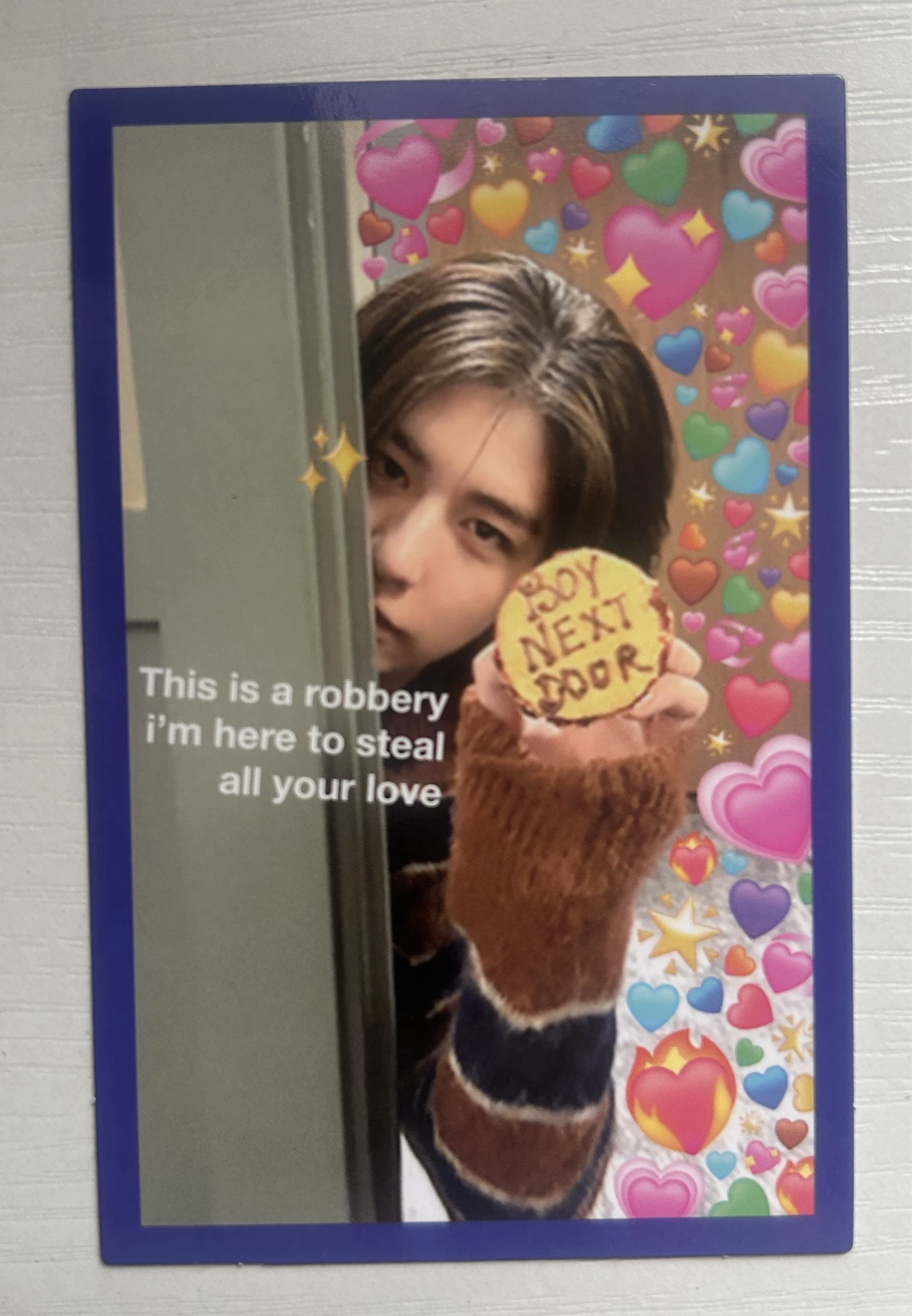 BOYNEXTDOOR Leehan BOYNEXTDOOR - Leehan - HOW? Album Meme card listing photo 1