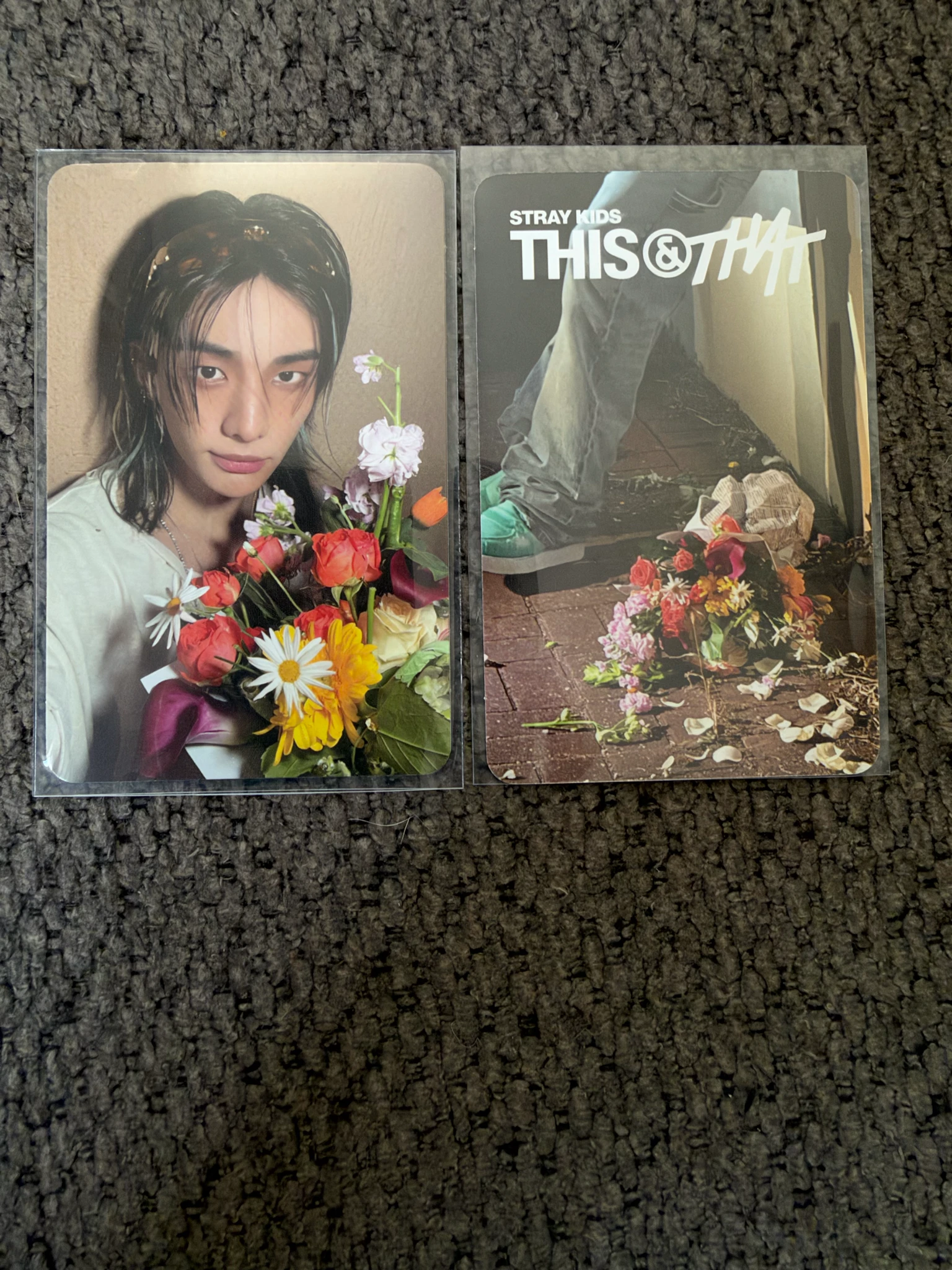 Stray Kids Hyunjin Stray Kids - Hyunjin - THIS & THAT Album album photocard first press only & version listing photo 1