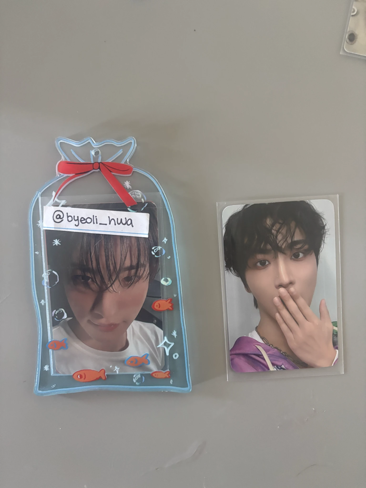 ATEEZ Seonghwa ATEEZ - Seonghwa - ANITEEZ IN COLOR Other merch photocard phone strap listing photo 1