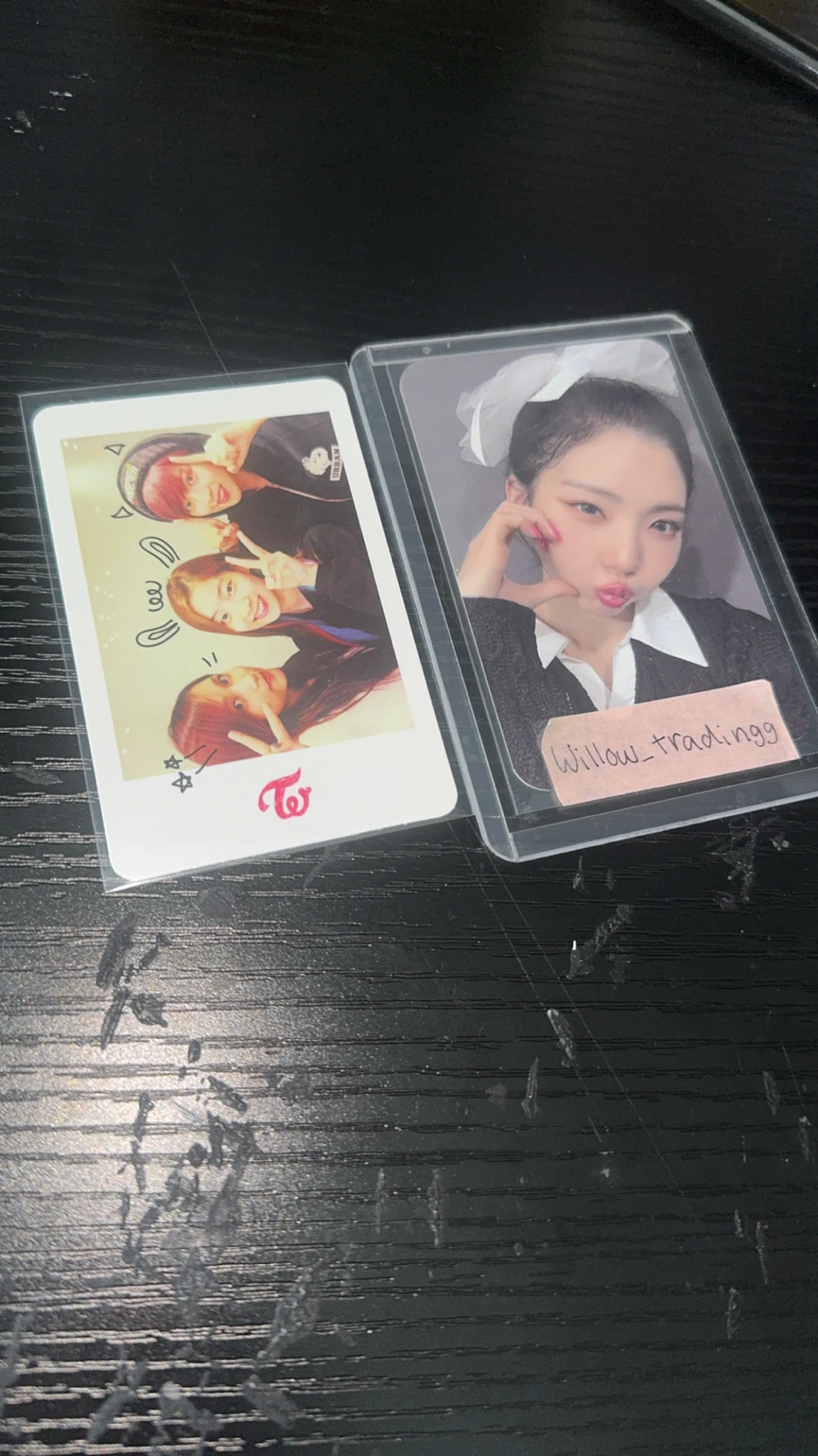 TWICE TWICE - Mina & Dahyun & Jeongyeon - The Story Begins Album album photocard horizontal taiwan press listing photo 1