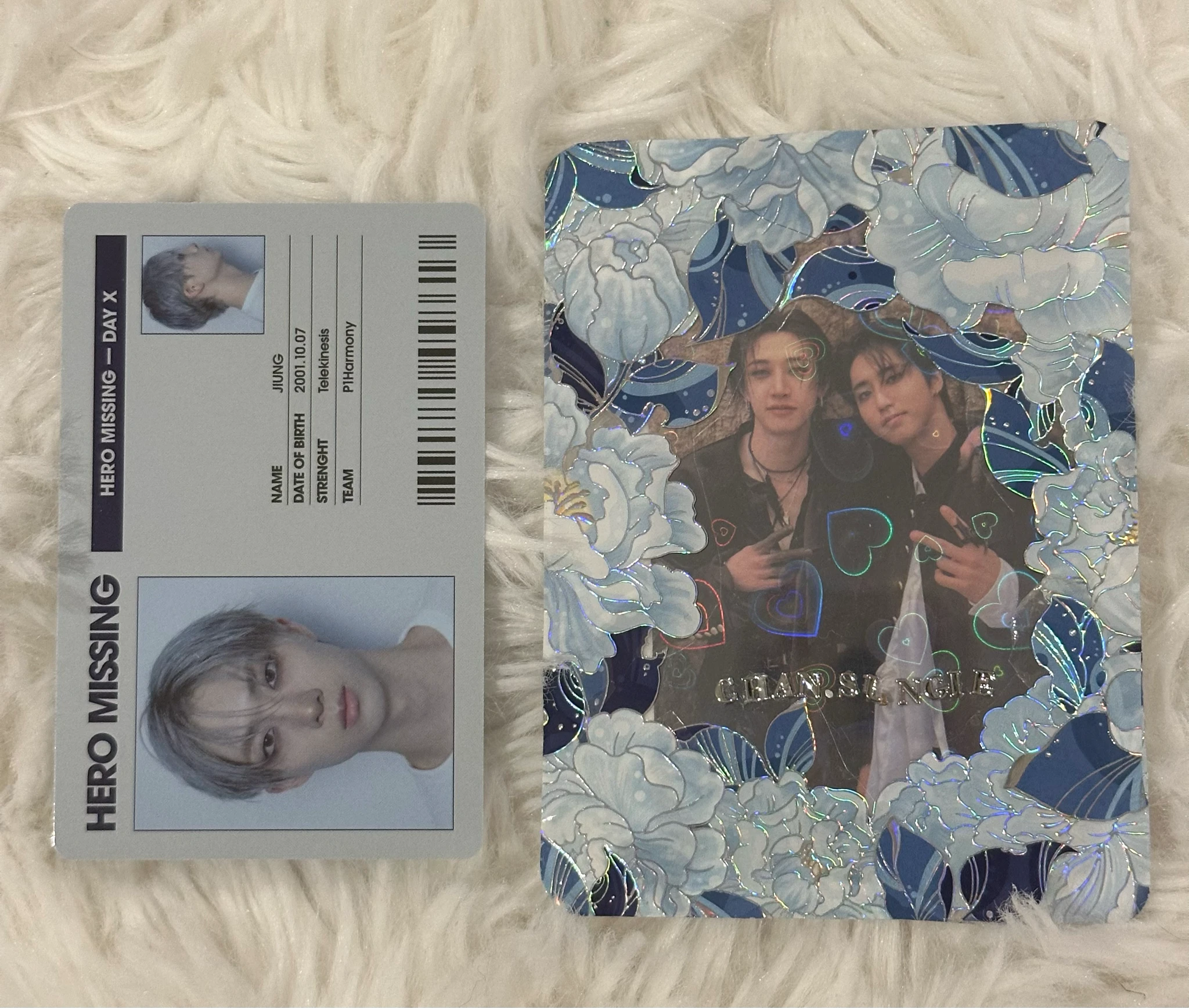 P1Harmony Jiung P1Harmony - Jiung - UNIQUE Album B version id card double-sided album inclusion listing photo 1