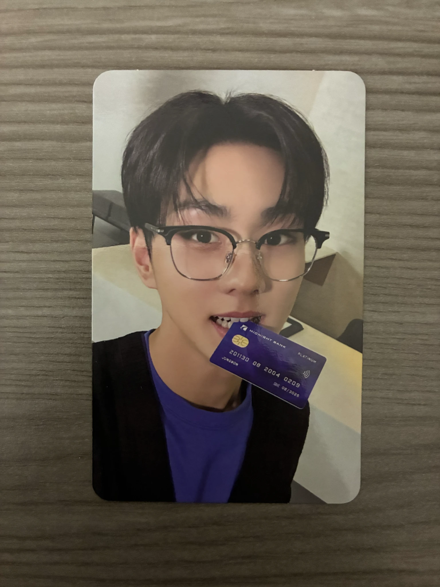 ENHYPEN Jungwon ENHYPEN - Jungwon - THE SIN: BLISS Album album photocard B version engene version listing photo 1
