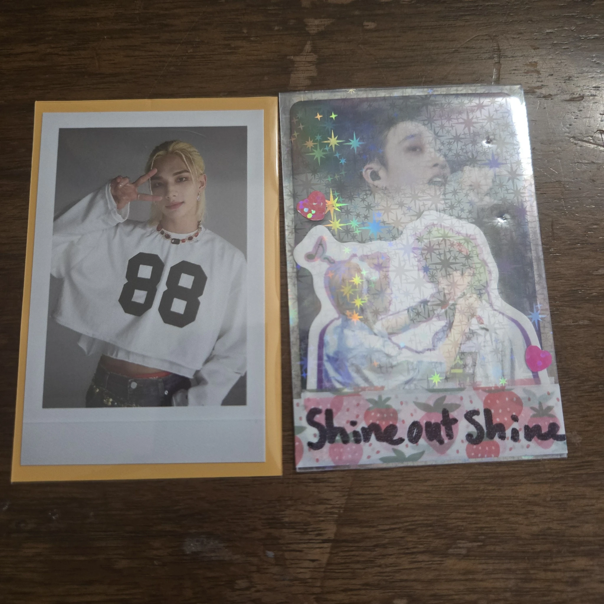 Stray Kids Hyunjin Stray Kids - Hyunjin - Maxident Album album photocard pre-order benefit polaroid listing photo 1