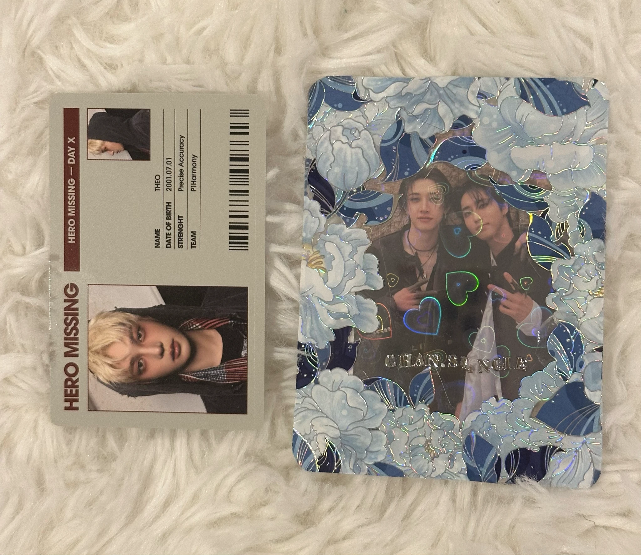 P1Harmony Theo P1Harmony - Theo - UNIQUE Album album photocard listing photo 1