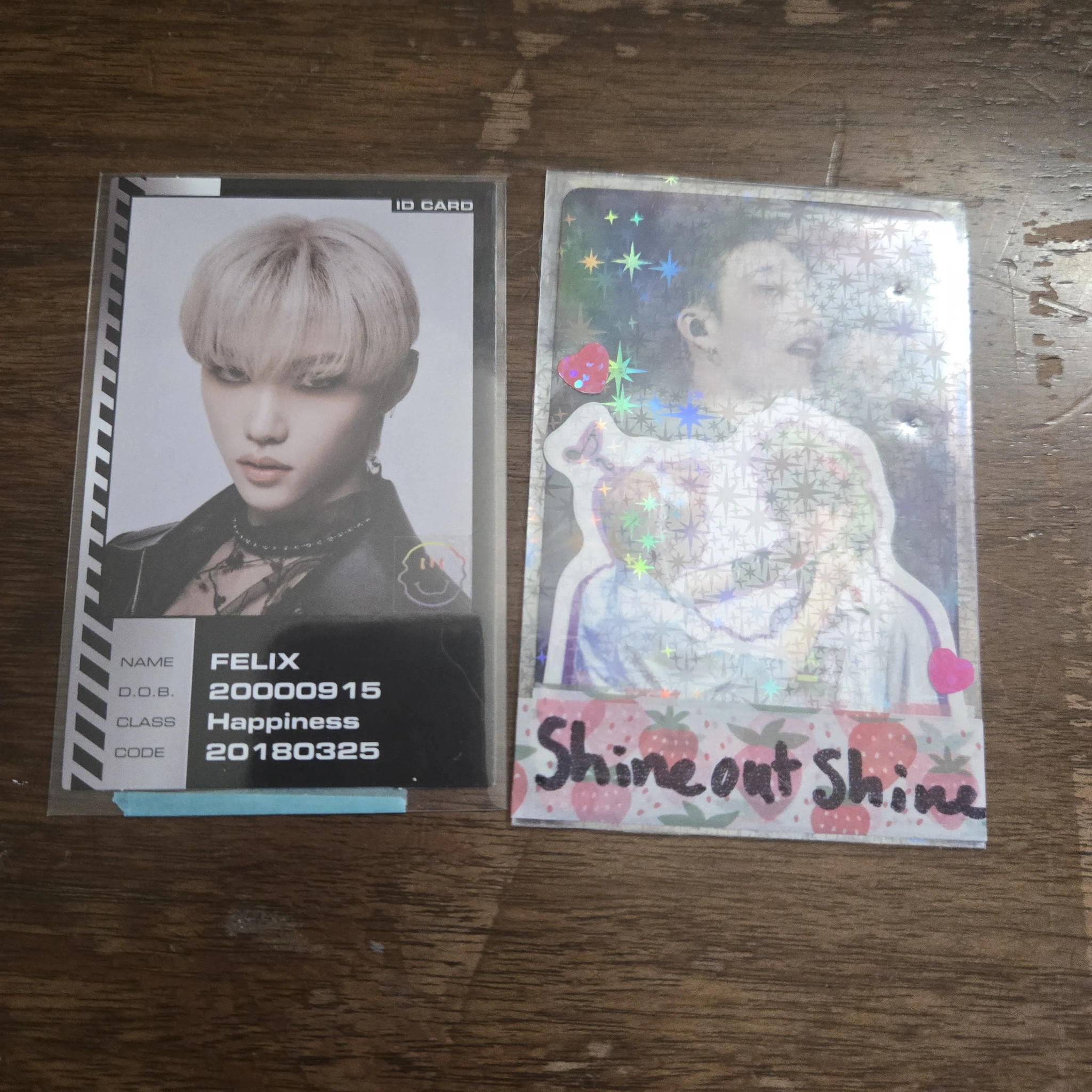 Stray Kids Felix Stray Kids - Felix - Oddinary Album album photocard id card listing photo 1