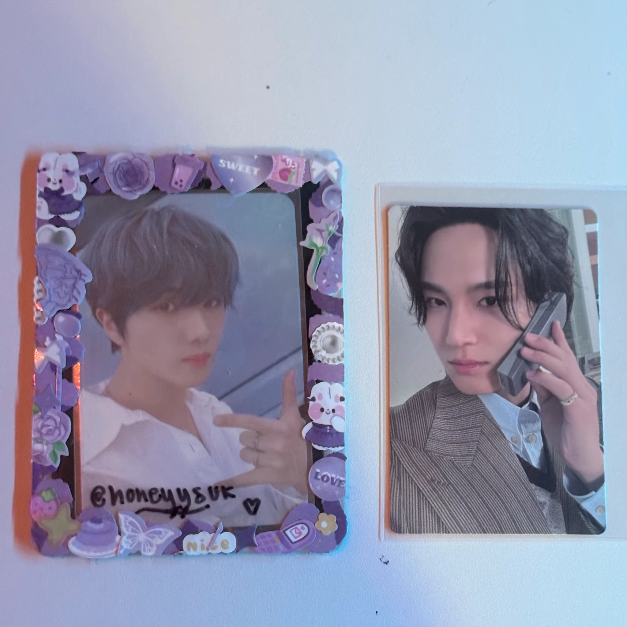 SEVENTEEN Mingyu SEVENTEEN - Mingyu - FML Album album photocard faded mono life pink back listing photo 1