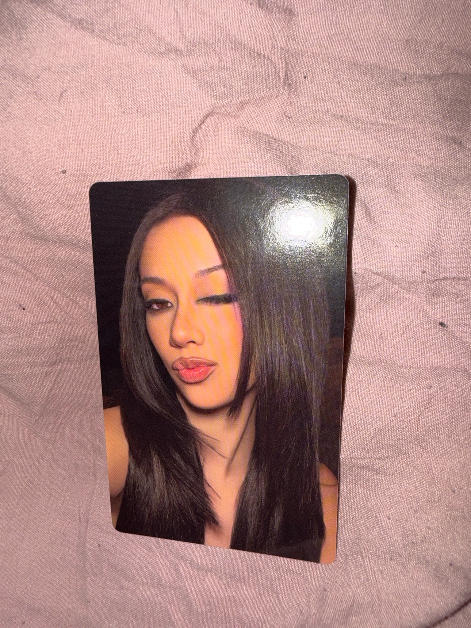 KATSEYE Megan KATSEYE - Megan - WILD Album soundwave pob (pre-order benefit) round 2 album photocard member version listing photo 1