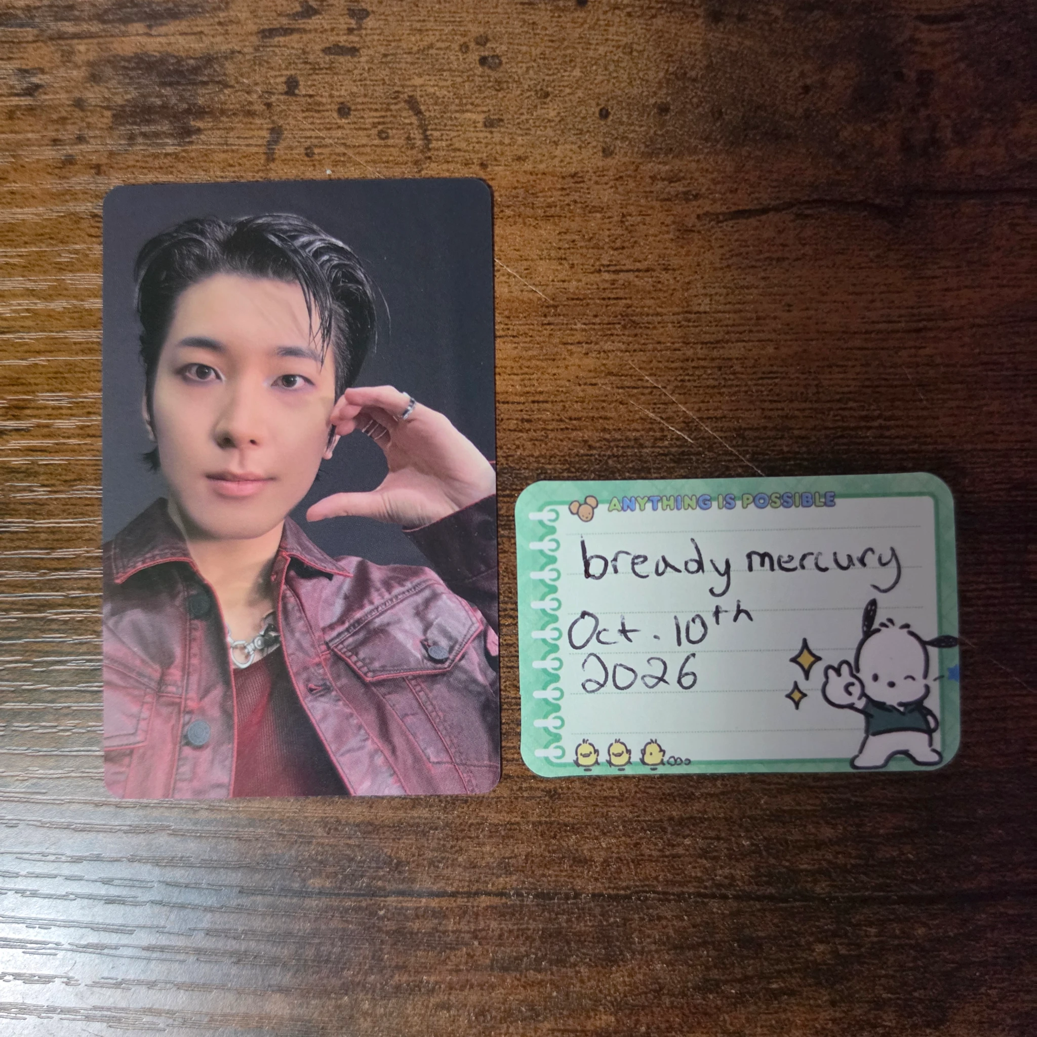 SEVENTEEN Wonwoo SEVENTEEN - Wonwoo - HAPPY BURSTDAY Album fansign withfans / yizhiyu (yzy) C version listing photo 1