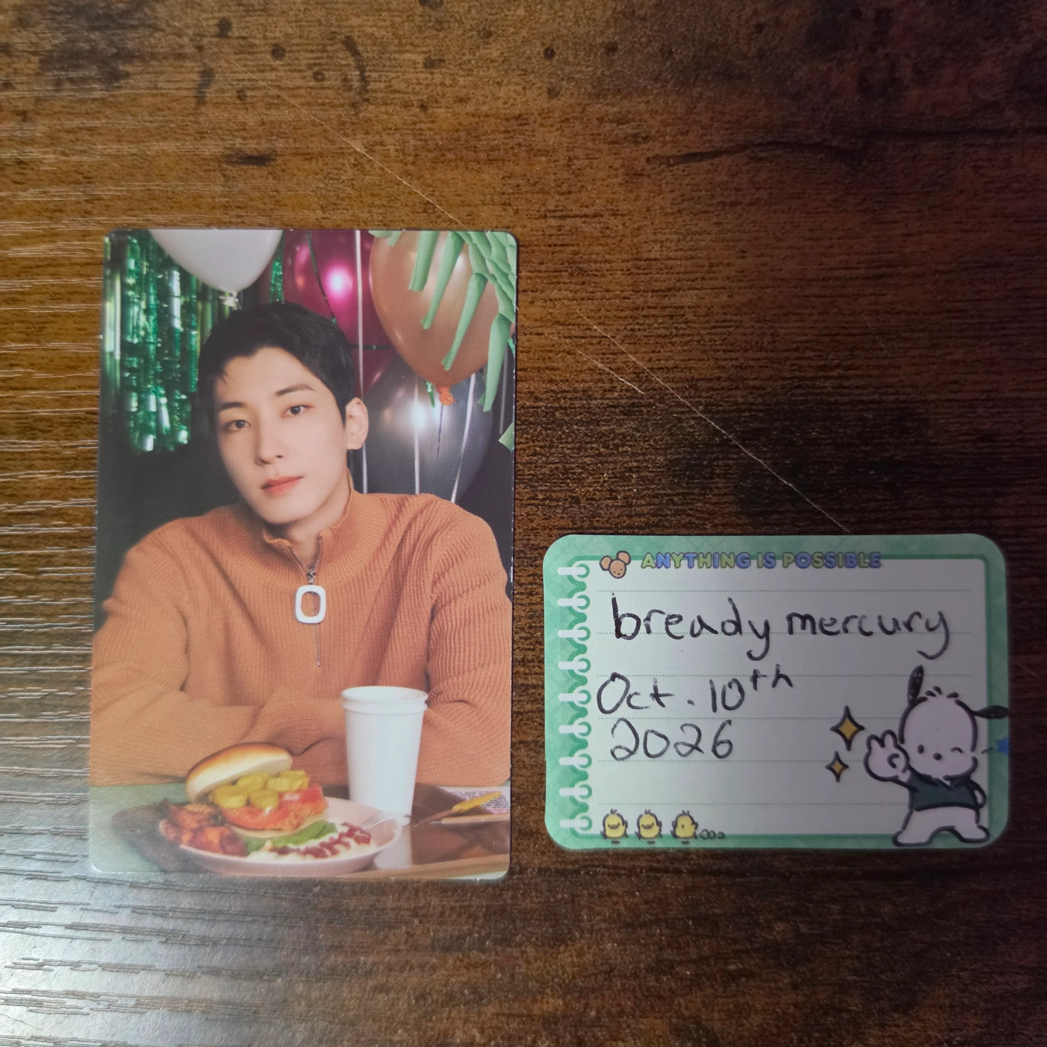 SEVENTEEN Wonwoo SEVENTEEN - Wonwoo - Wonwoo Birthday Boxes/Merch Other version 3 listing photo 1