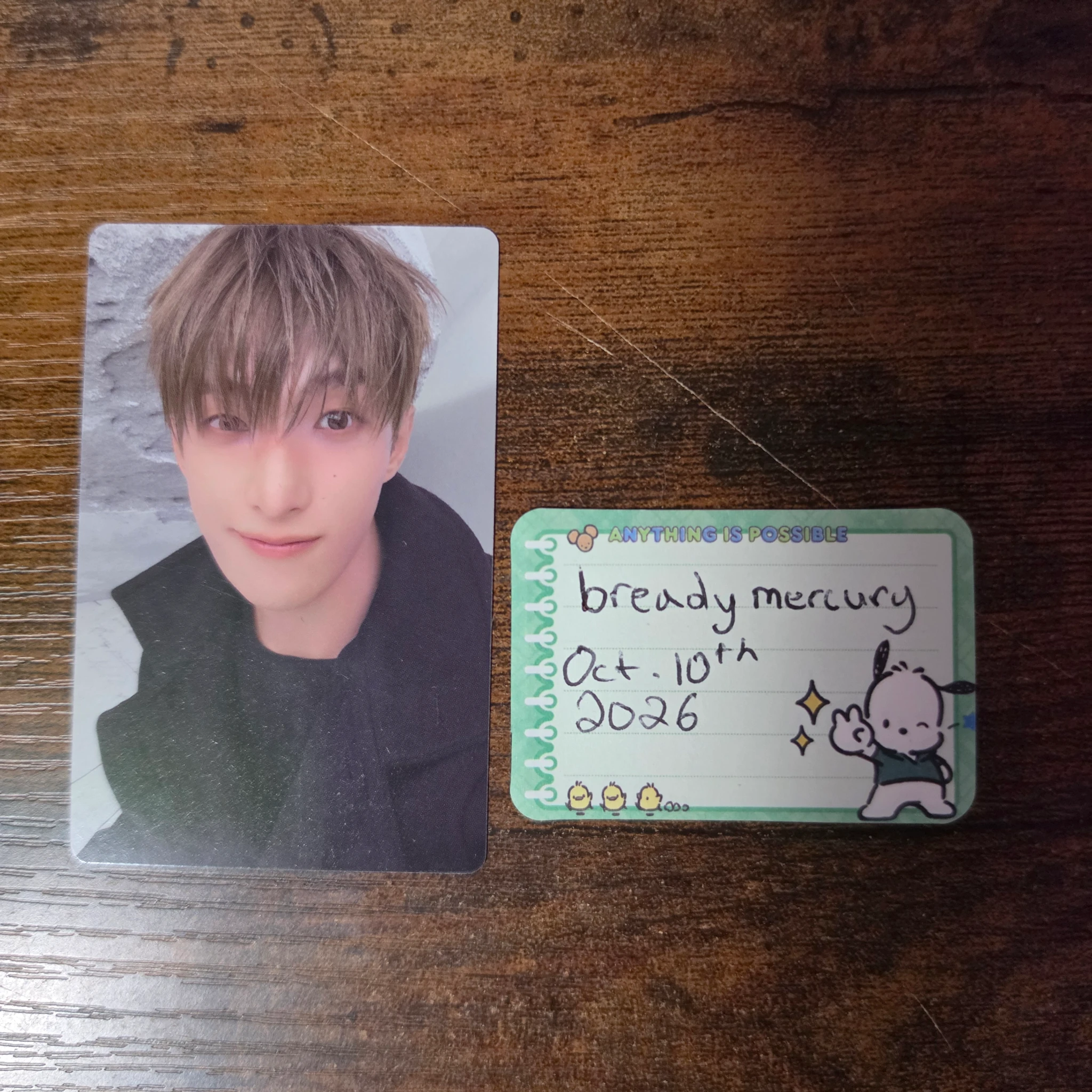 SEVENTEEN DK SEVENTEEN - DK - Serenade Album album photocard blue version listing photo 1