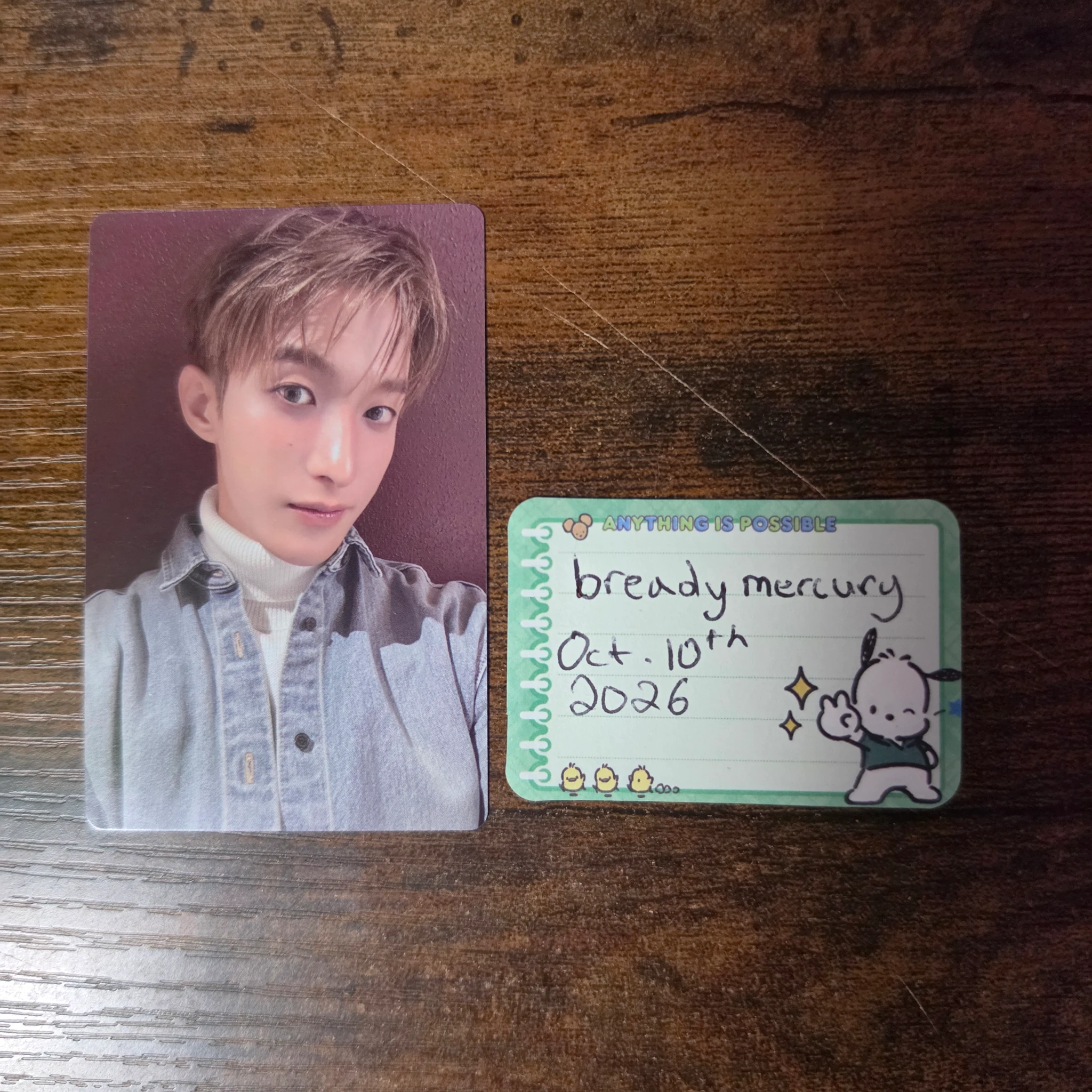 SEVENTEEN DK SEVENTEEN - DK - Serenade Album album photocard Echo Version listing photo 1