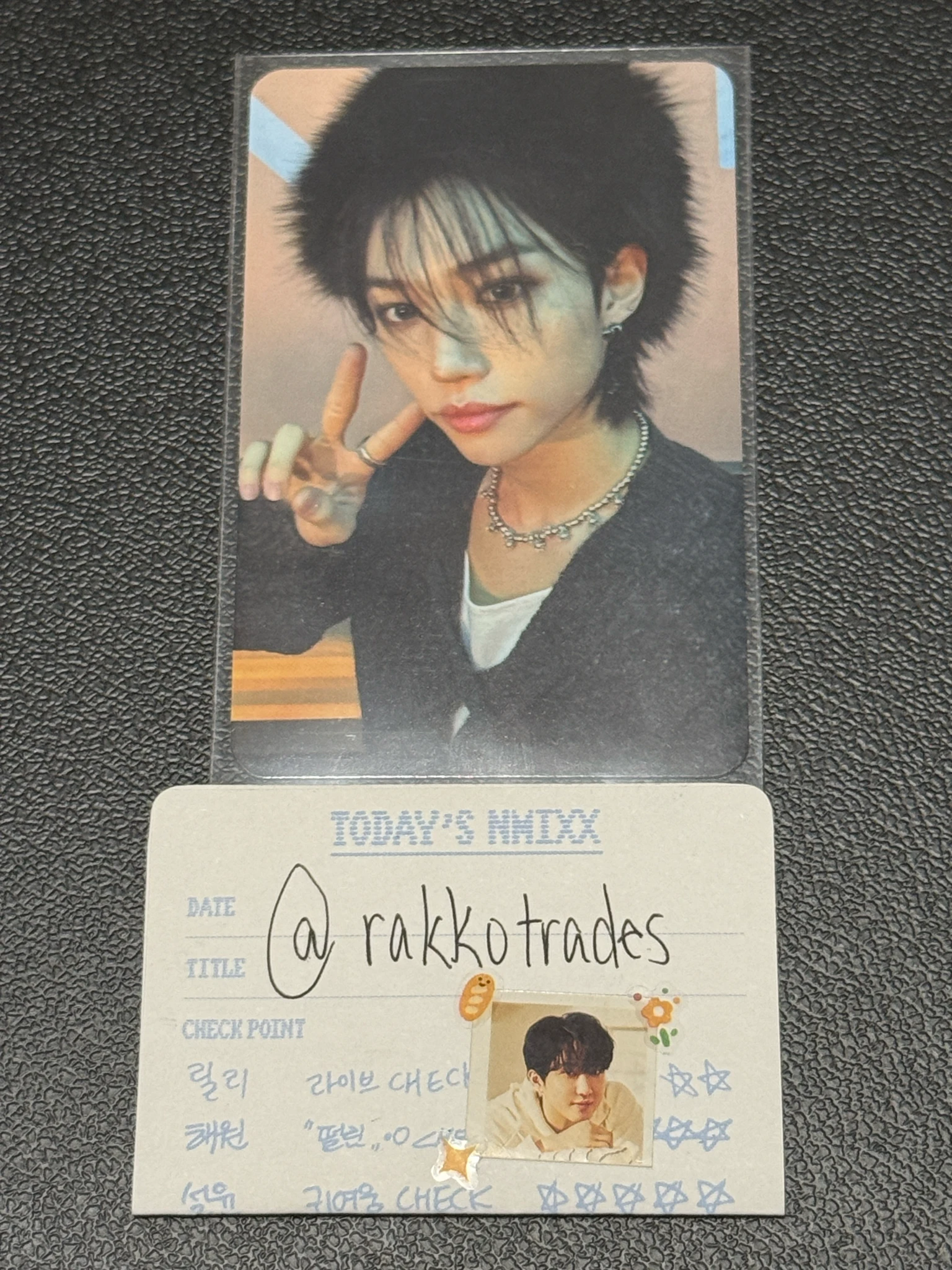Stray Kids Felix Stray Kids - Felix - 5-STAR Album album photocard double-sided front side listing photo 1
