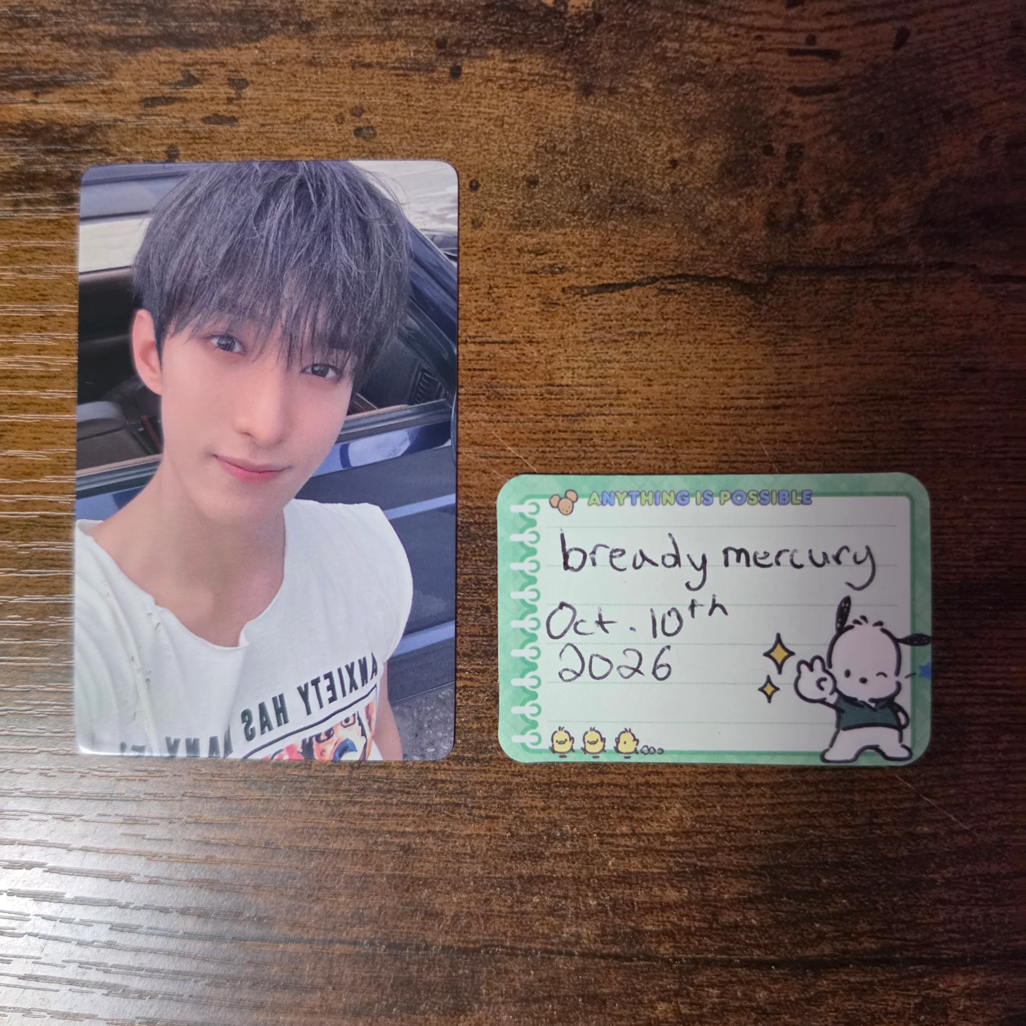 SEVENTEEN DK SEVENTEEN - DK - Spill the Feels Album yizhiyu (yzy) fansign E version online listing photo 1