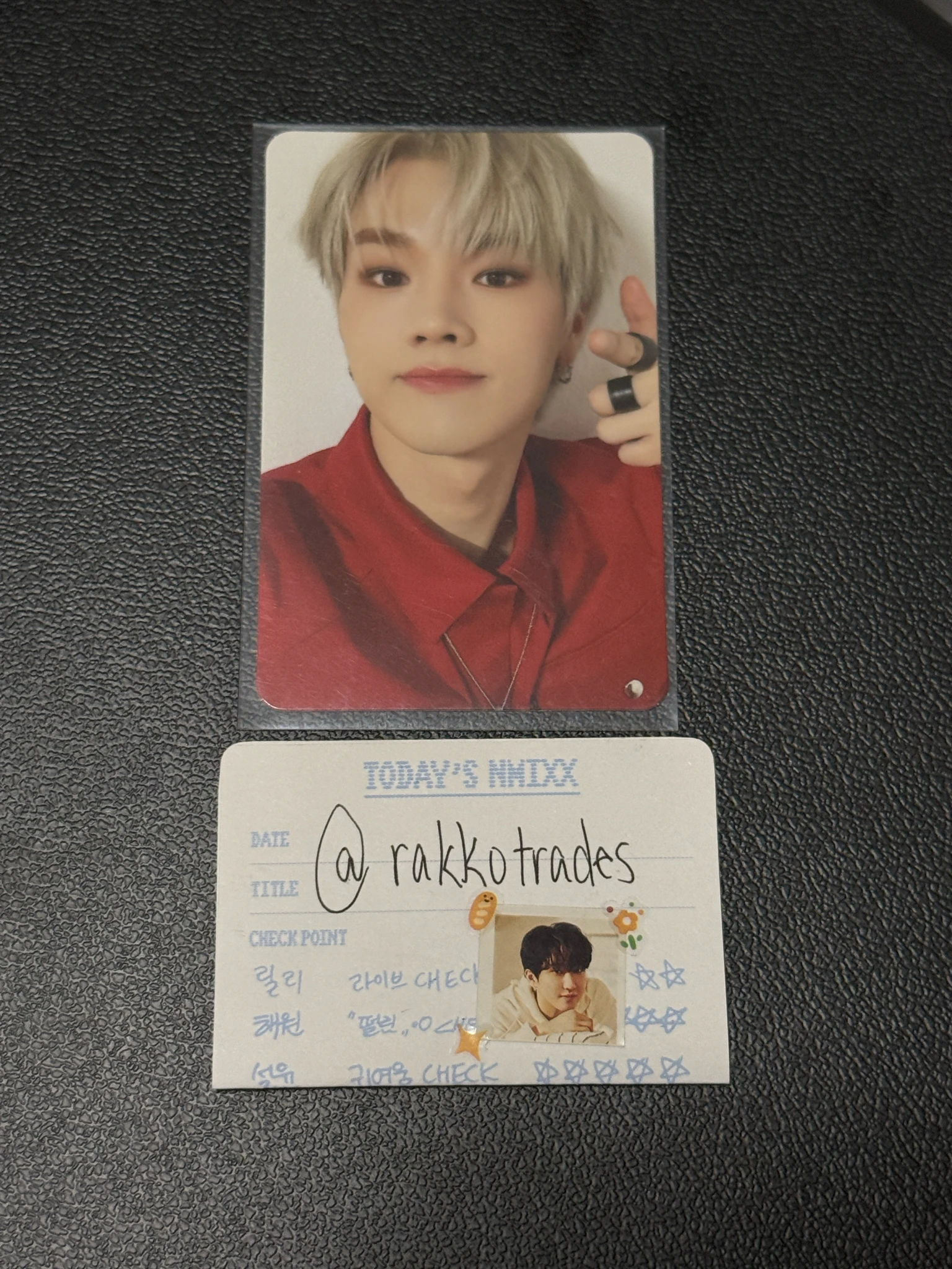 Xdinary Heroes Jungsu Xdinary Heroes - Hello, World! Album album photocard Practice Session listing photo 1