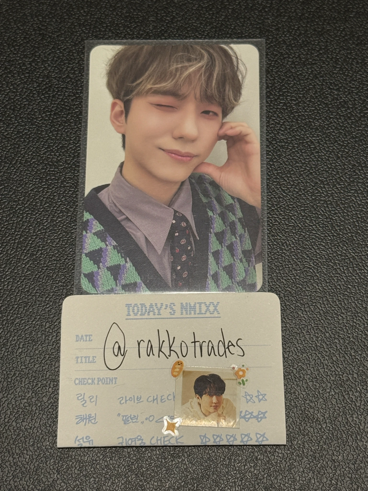 Xdinary Heroes Gunil Xdinary Heroes - Gunil - Deadlock Album album photocard random photocard listing photo 1