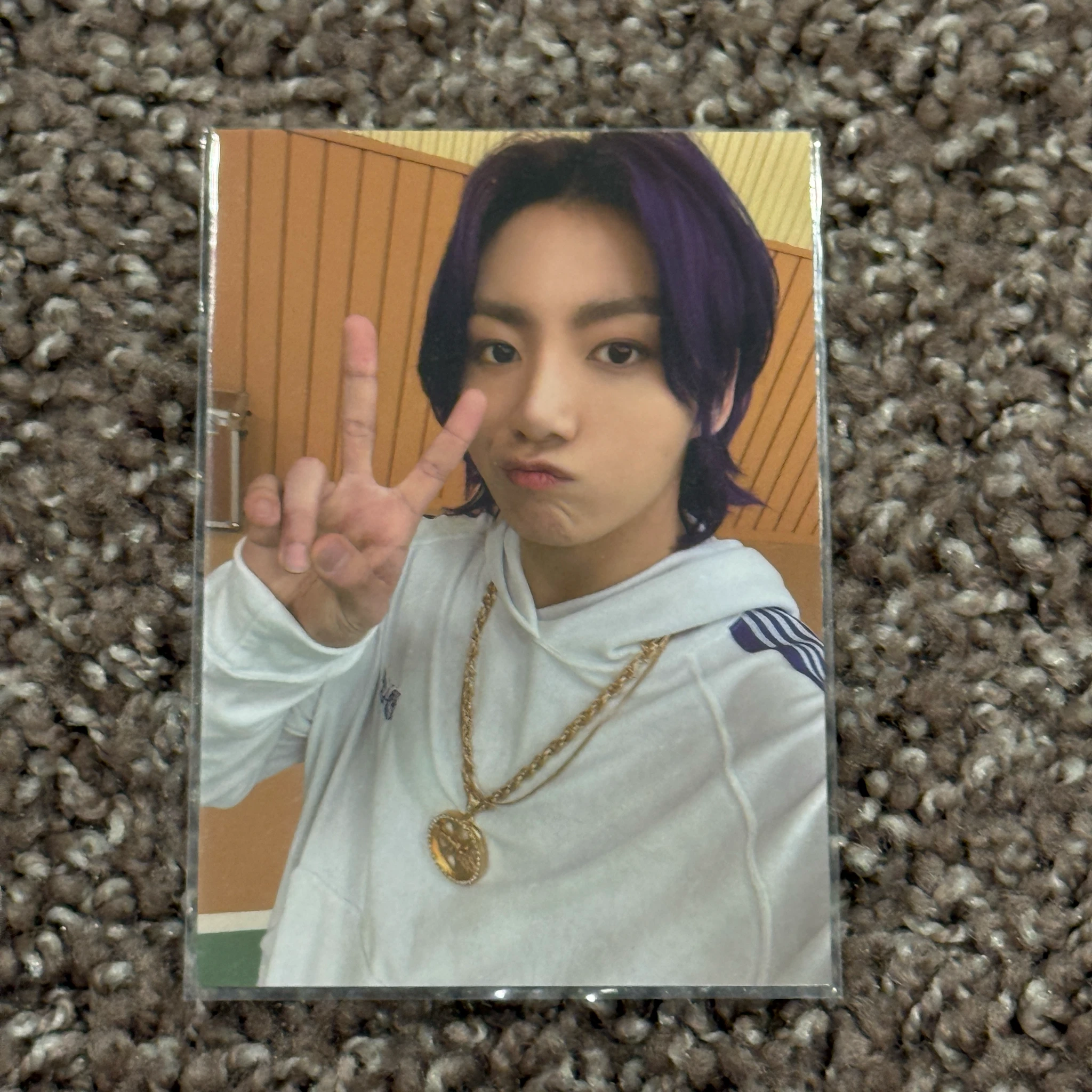 BTS Jungkook BTS - Jungkook - Butter Album merch photocard cardigan photocard set listing photo 1