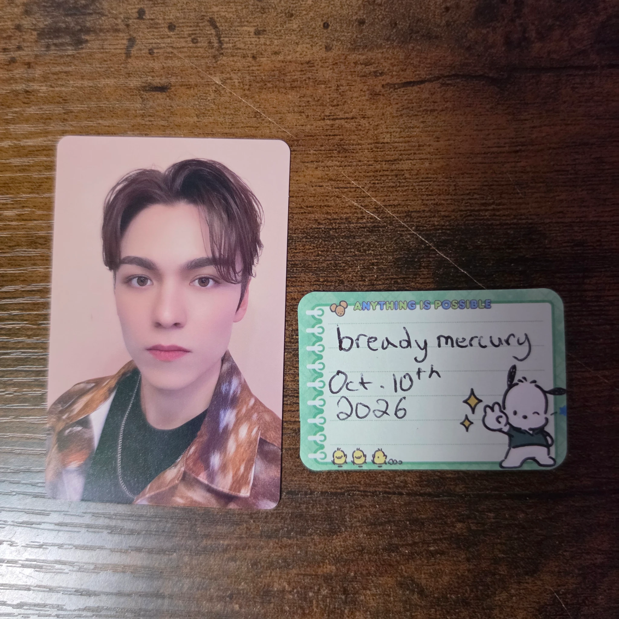 SEVENTEEN Vernon SEVENTEEN - Vernon - Not Alone Album limited edition A version japanese album album photocard listing photo 1