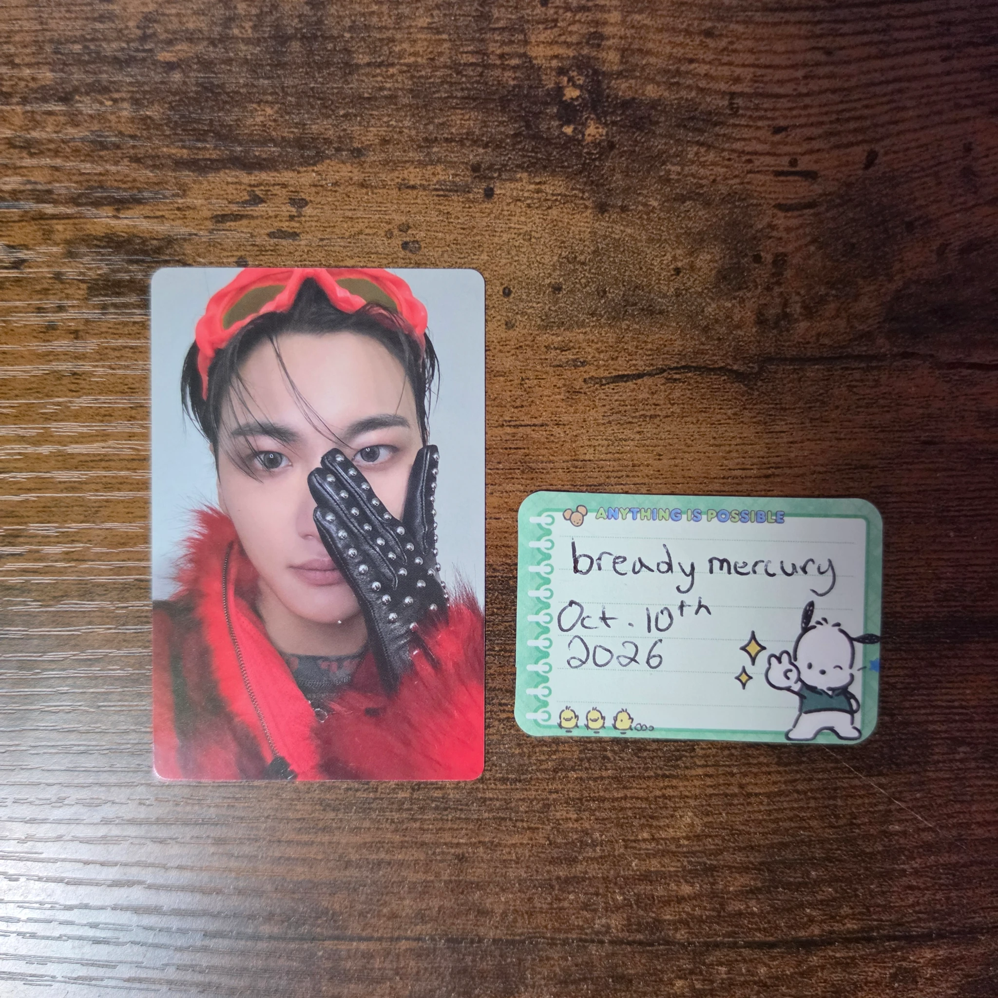 ATEEZ Seonghwa ATEEZ - Seonghwa - GOLDEN HOUR : Part.5 Album international exclusive album photocard listing photo 1