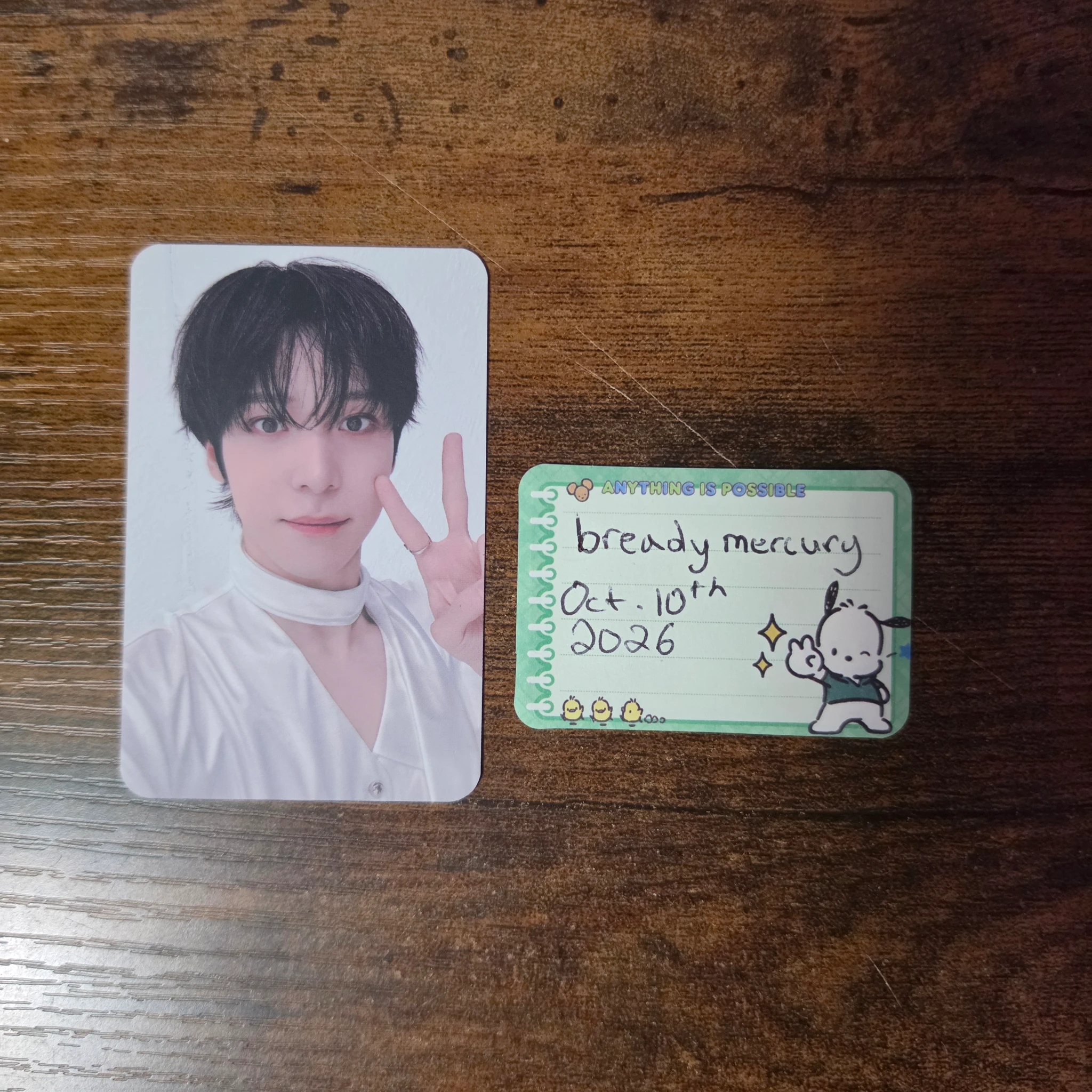 ATEEZ Yunho ATEEZ - Yunho - In Your Fantasy 2025 World Tour Event football jersey tour merch listing photo 1
