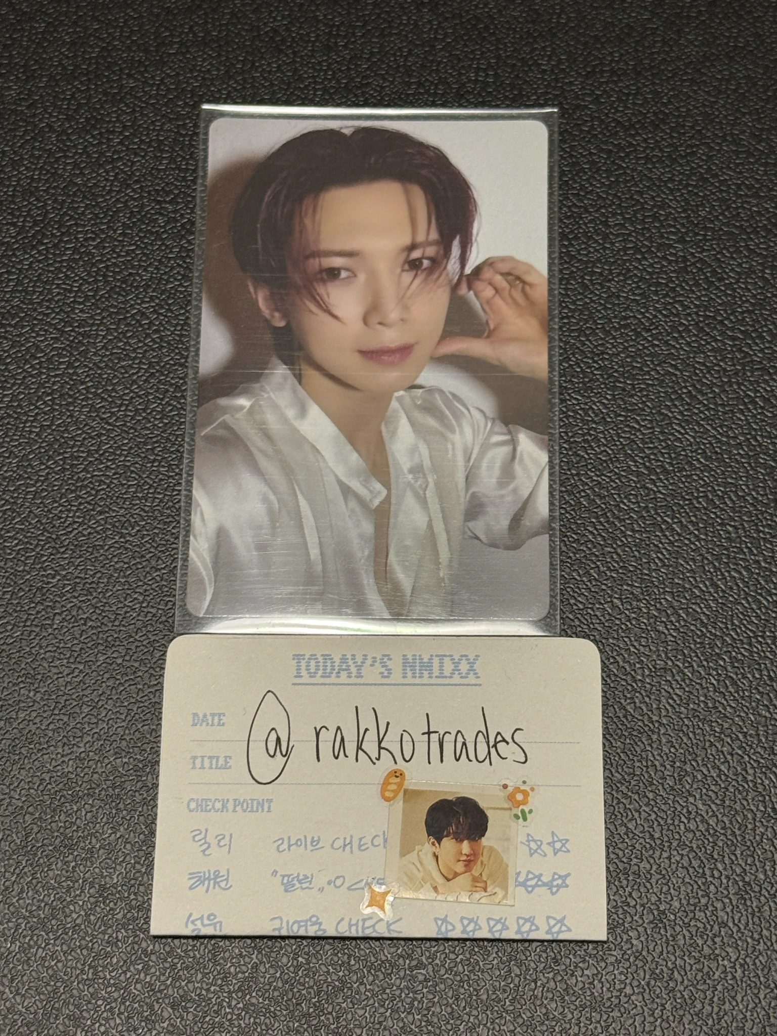 ATEEZ Yeosang ATEEZ - Yeosang - Golden Hour : Part.3 'In Your Fantasy Edition' Album Cheek Heart listing photo 1