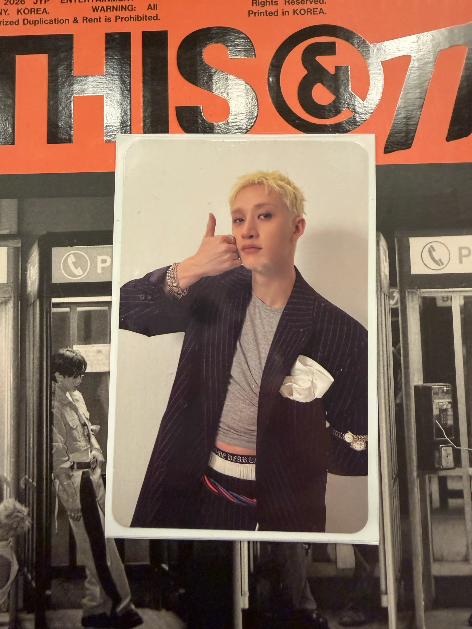 Stray Kids Bang Chan Stray Kids - Bang Chan - This & That Album album photocard walmart retail exclusive that version listing photo 1