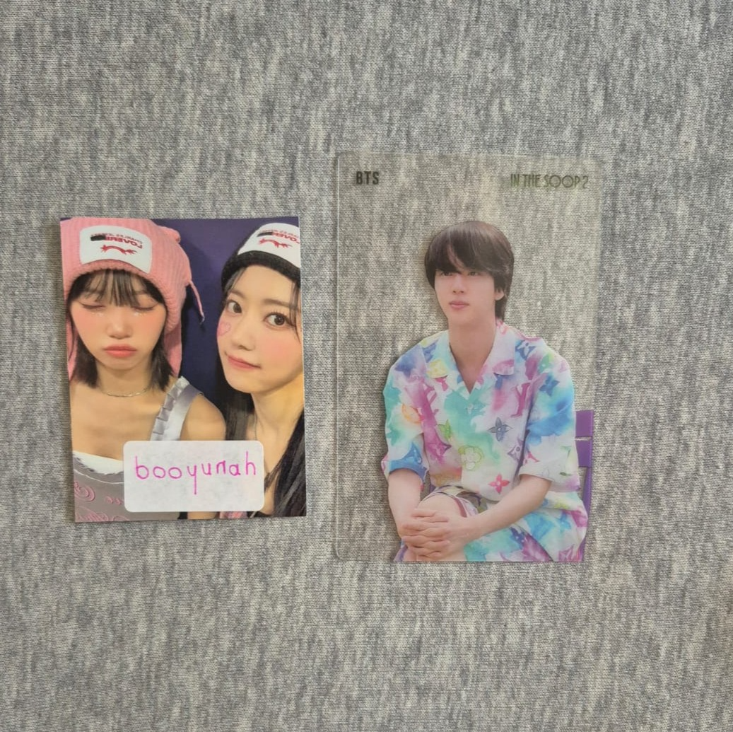 BTS Jin BTS - Jin - In The Soop Other in the soop 2 transparent pre-order benefit listing photo 1