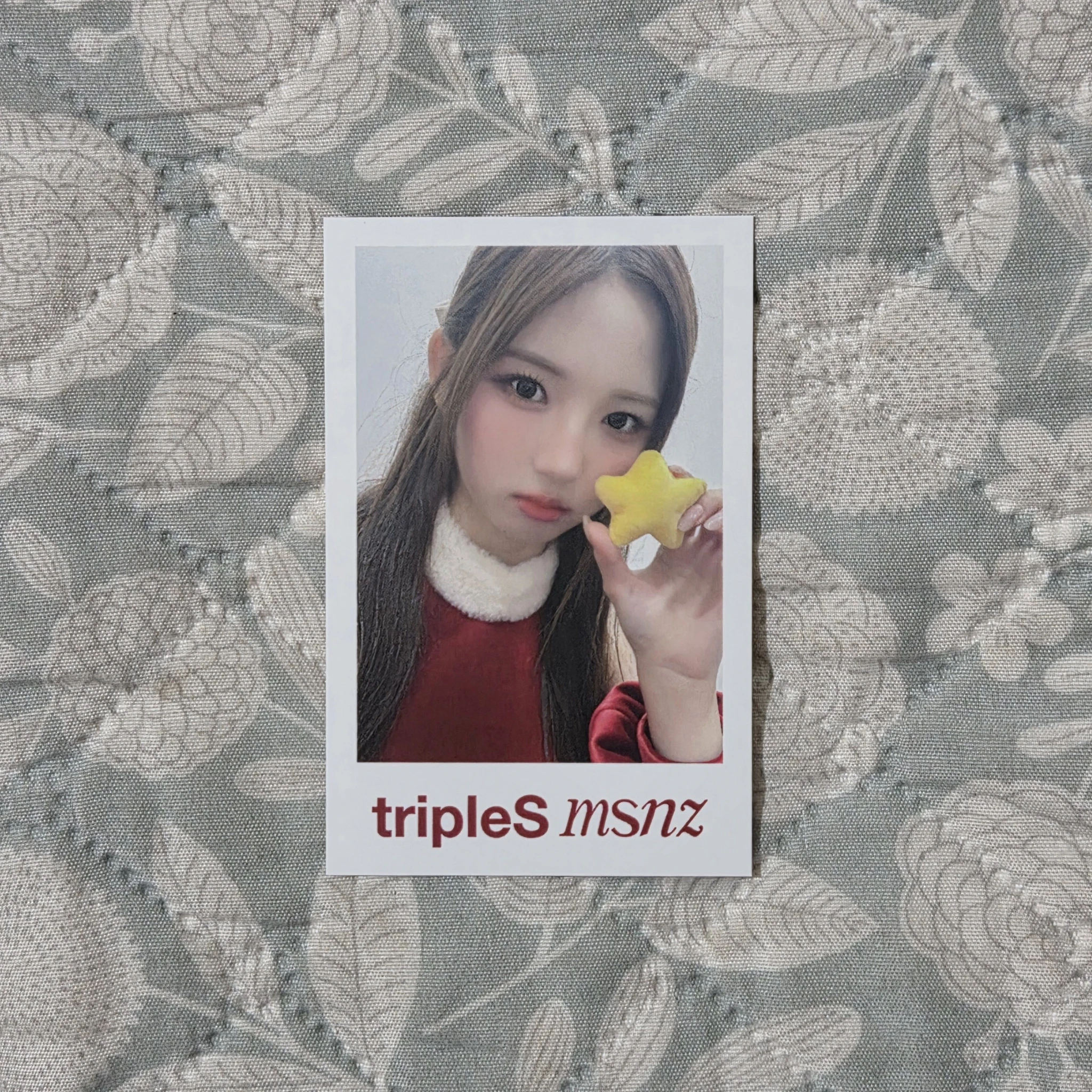 tripleS Jiwoo tripleS - Jiwoo - Beyond Beauty Album pop-up store lucky draw everline listing photo 1