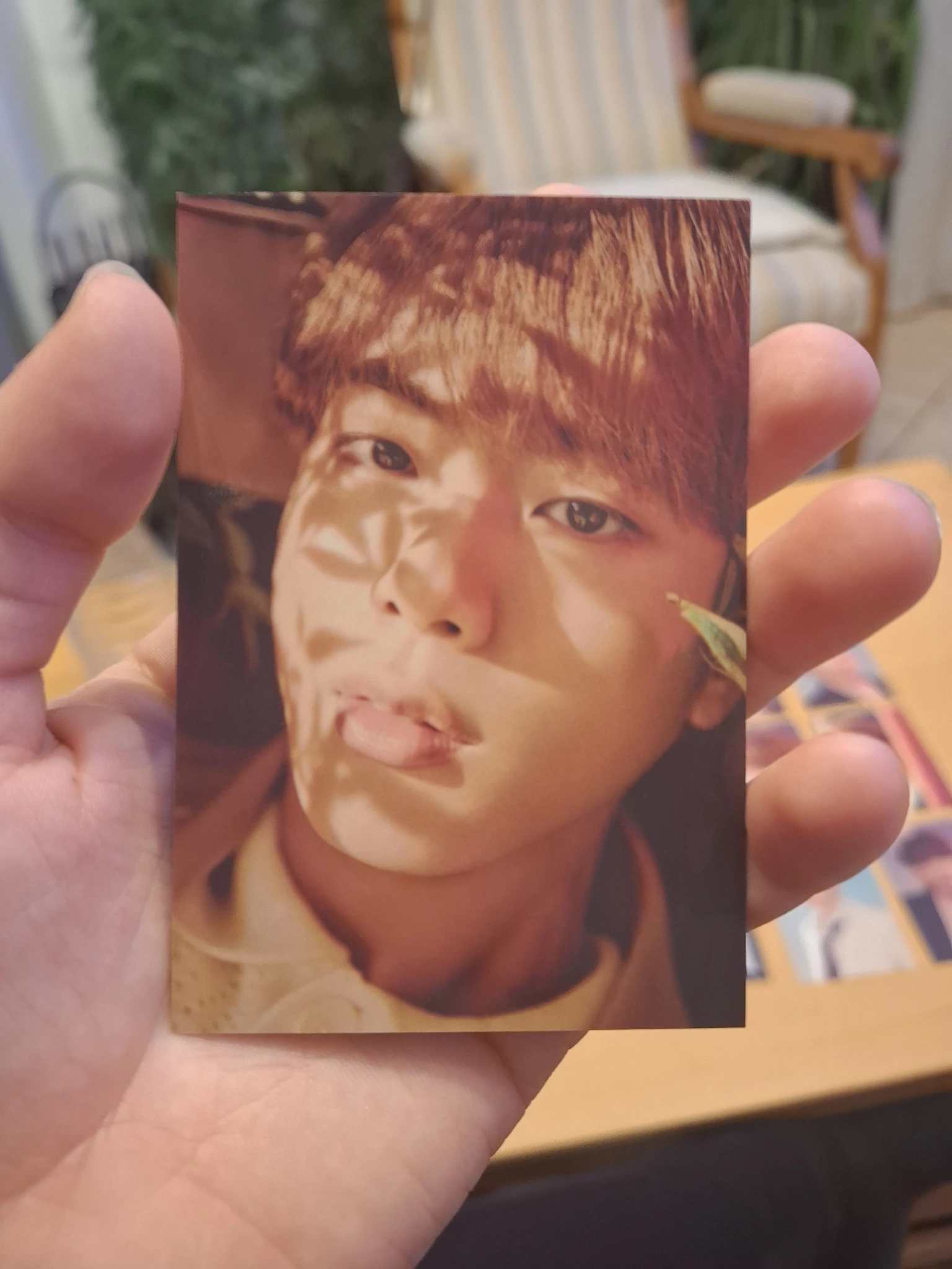 BTS Jin BTS - Jin - HYBE Insight Museum Event mini photocard photocard set listing photo 1