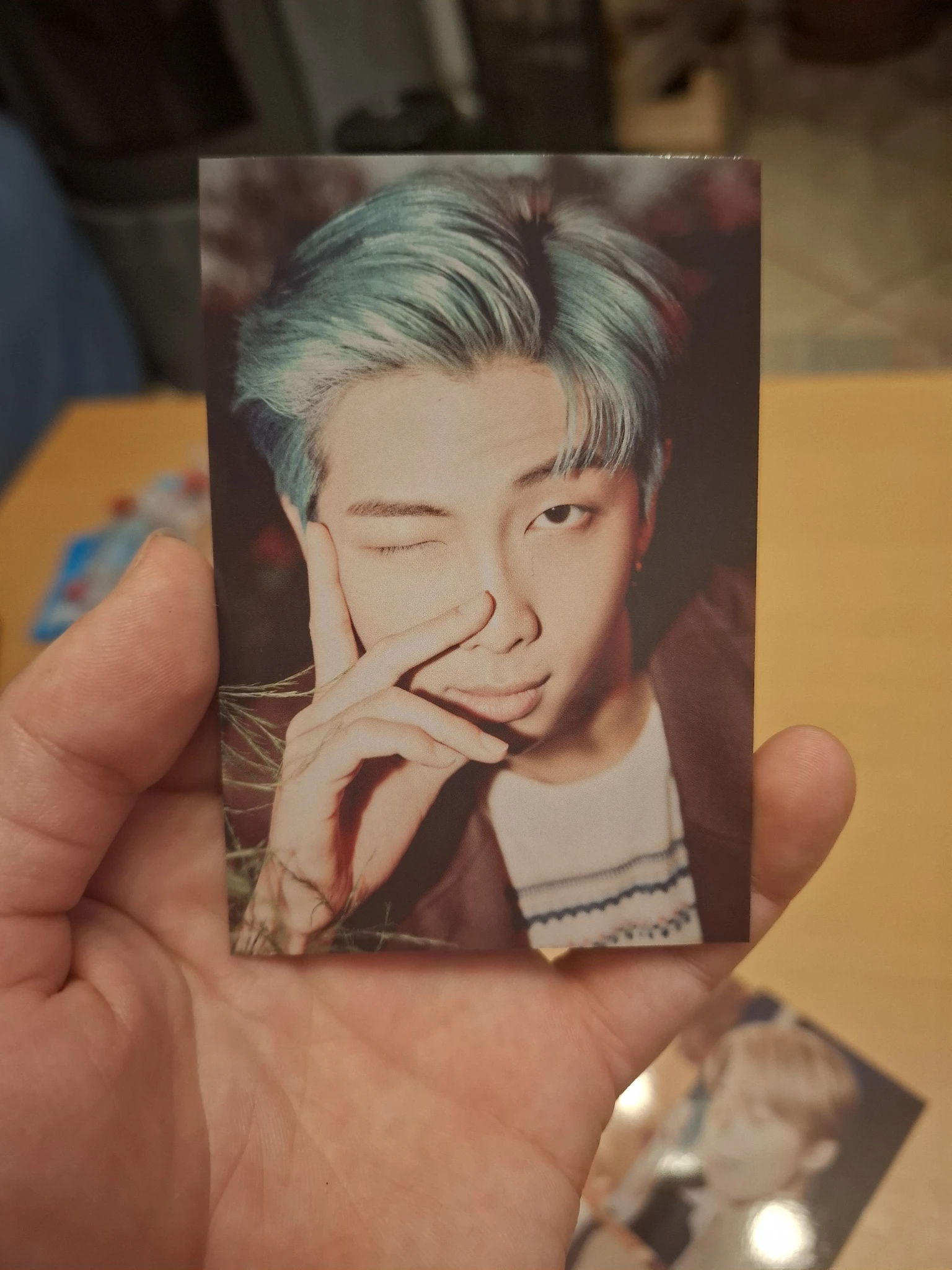 BTS RM BTS - RM - HYBE Insight Museum Event postcard listing photo 1