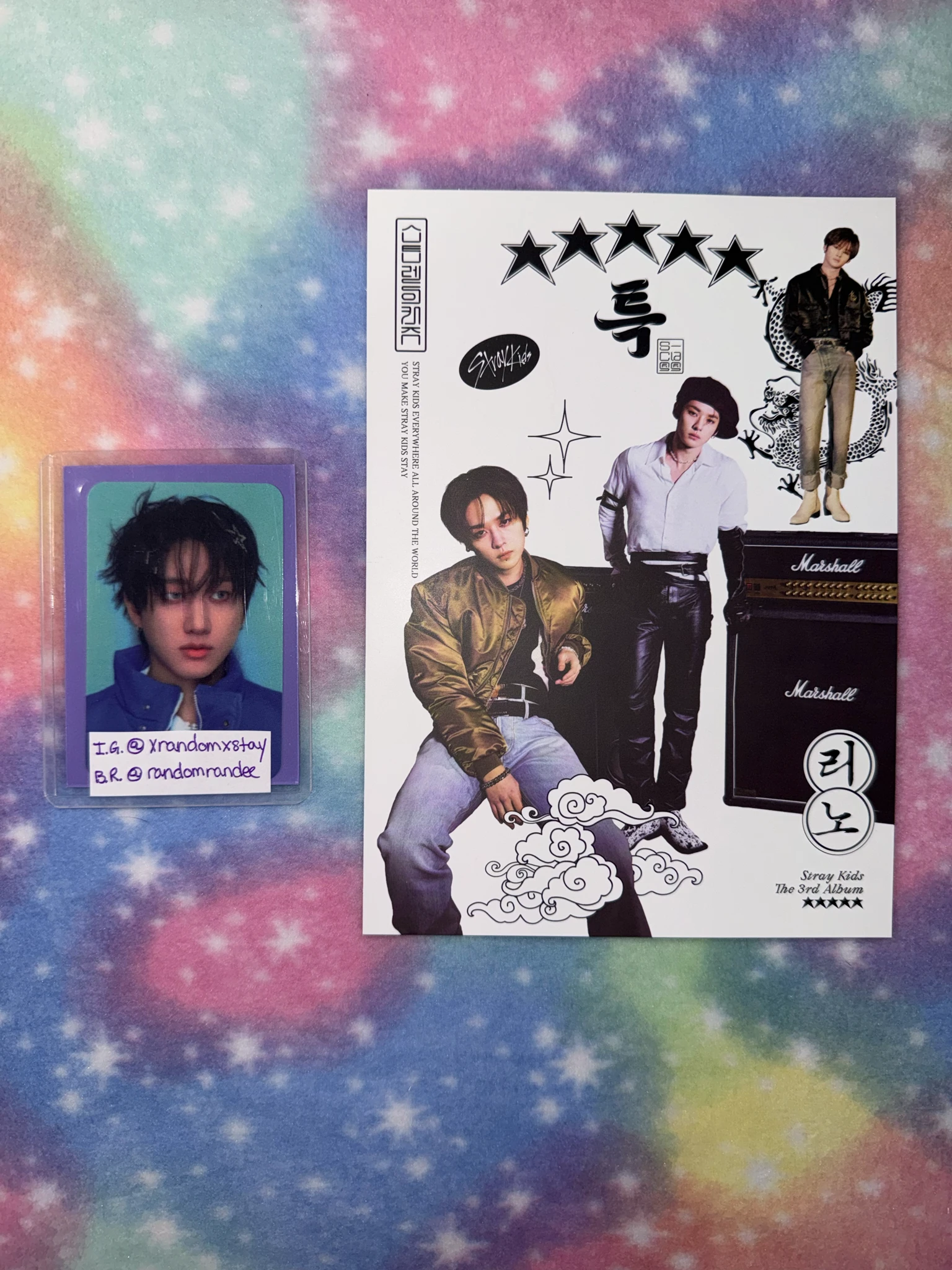 Stray Kids Lee Know Stray Kids - Lee Know - 5-STAR Album mini poster album inclusion listing photo 1