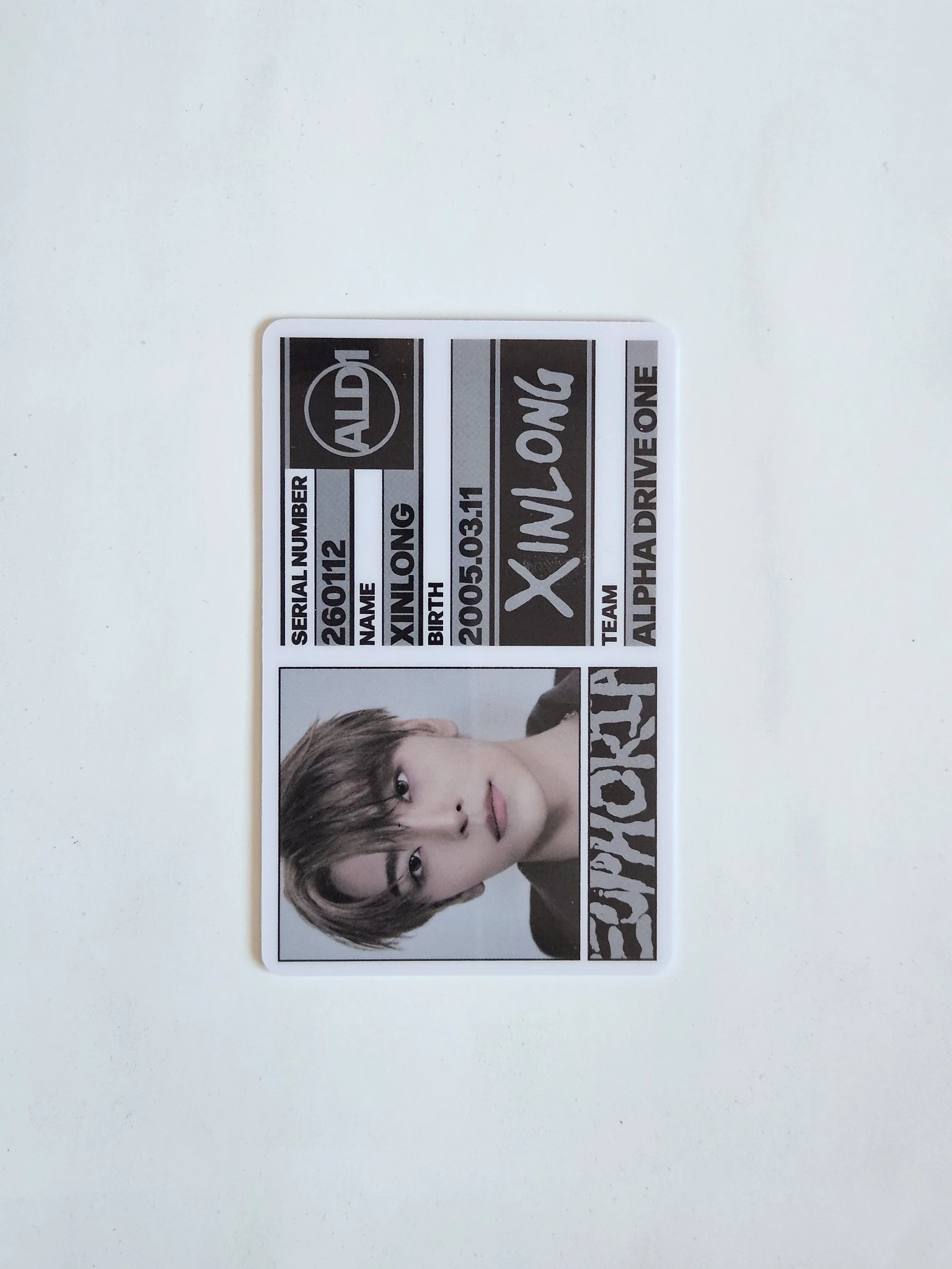 ALPHA DRIVE ONE Xinlong ALPHA DRIVE ONE - Xinlong - EUPHORIA Album album photocard listing photo 1