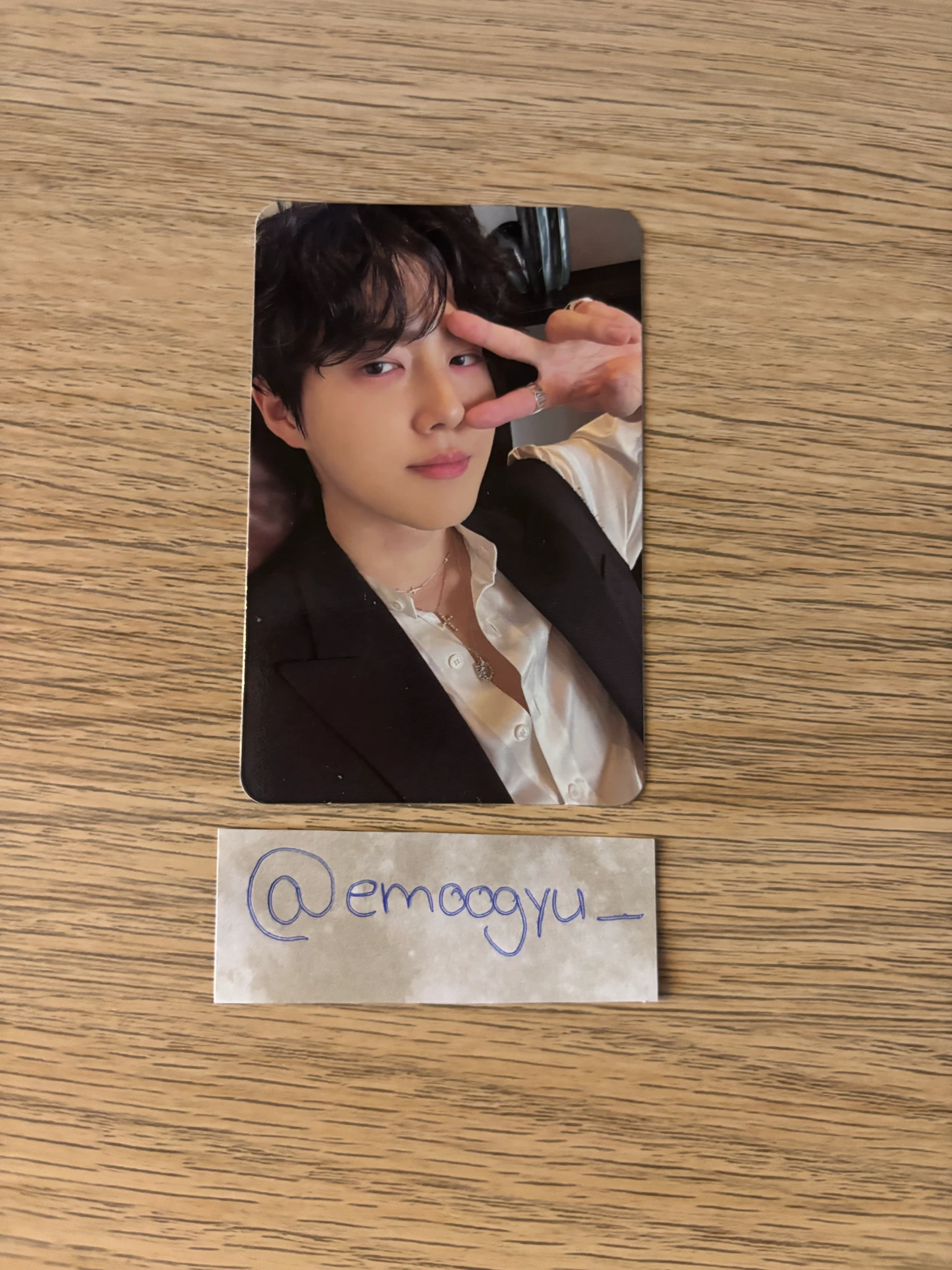 EXO Suho EXO - Suho - EXIST Album EXO EXIST Suho album photocard korean album listing photo 1