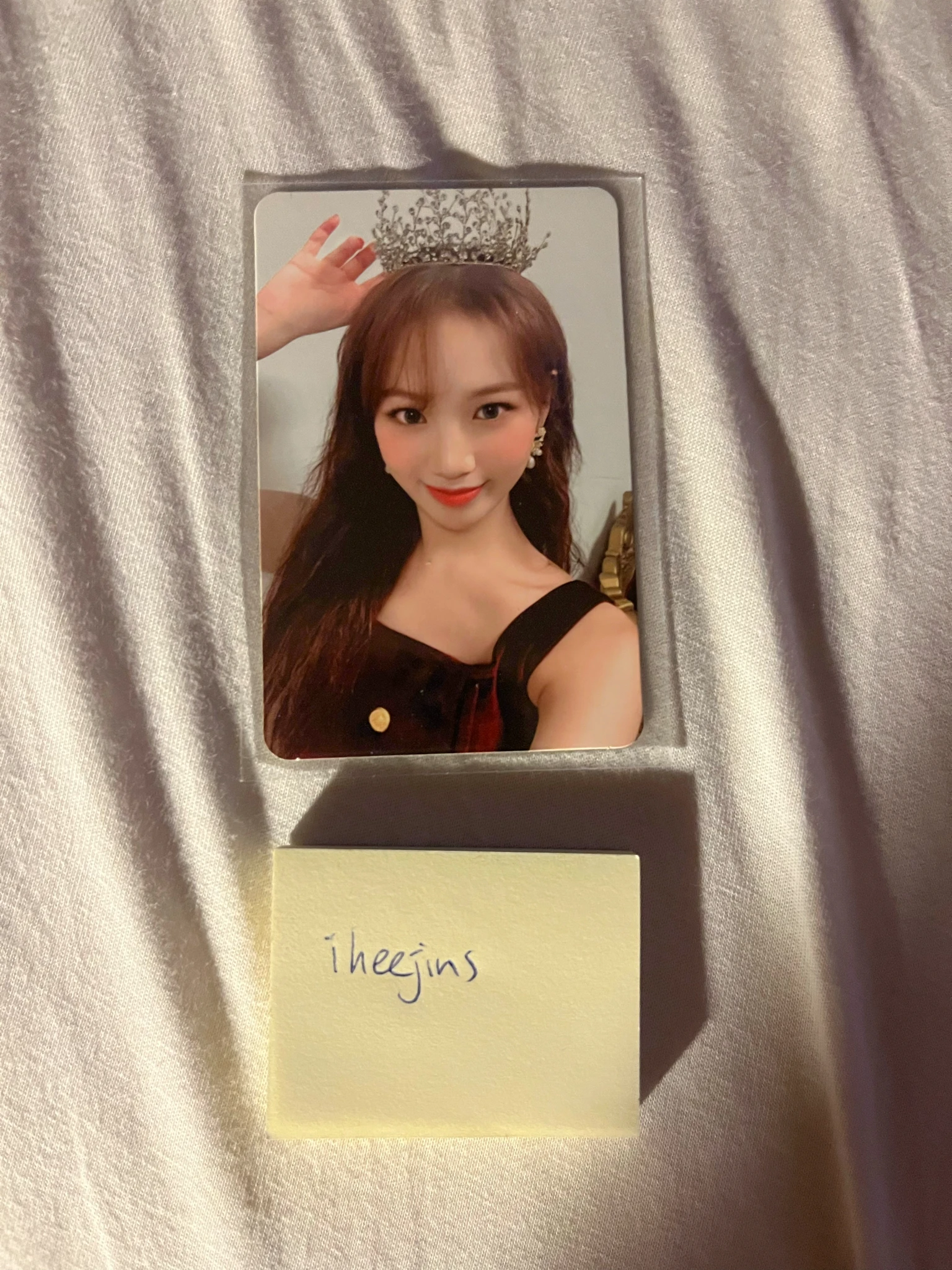 IZ*ONE Kim Chaewon IZ*ONE - Kim Chaewon - BLOOM*IZ Album i am version album photocard listing photo 1