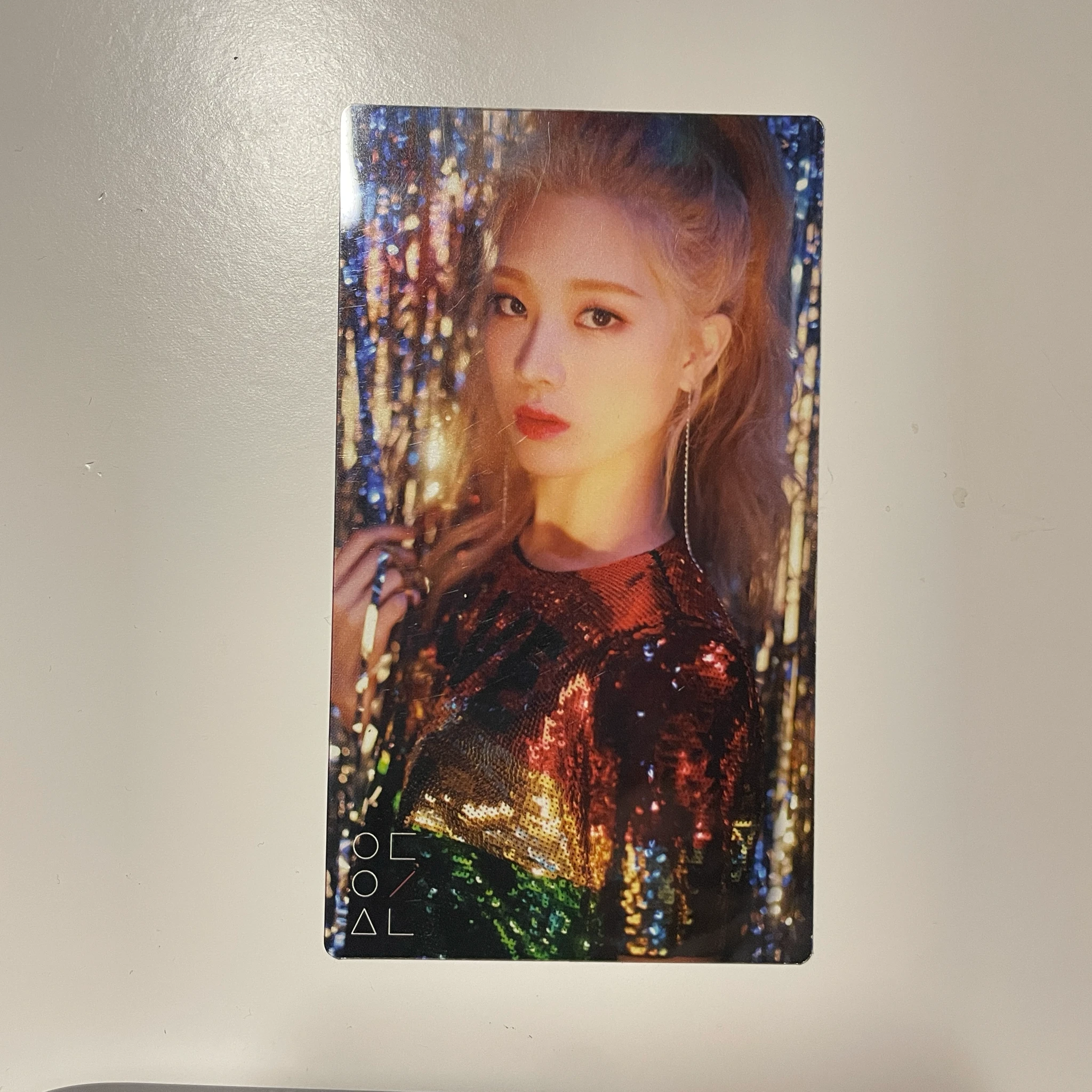 LOONA Kim Lip LOONA - Kim Lip - LOONA Cinema Theory: Up & Line Event transparent photocard set listing photo 1