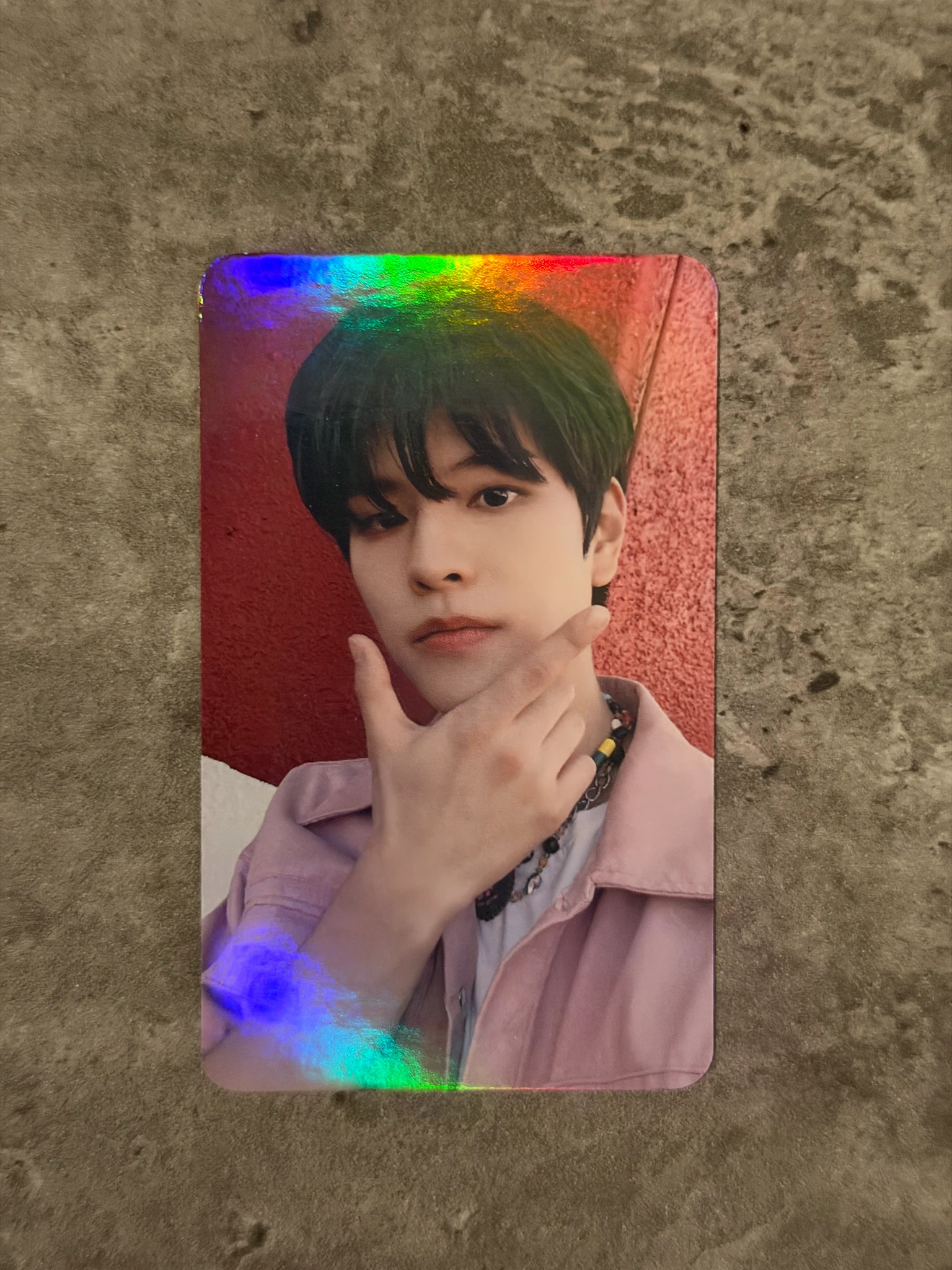 Stray Kids Seungmin Stray Kids - Seungmin - Maxident Album pre-order benefit (pob) KMStation holographic (hologram) listing photo 1