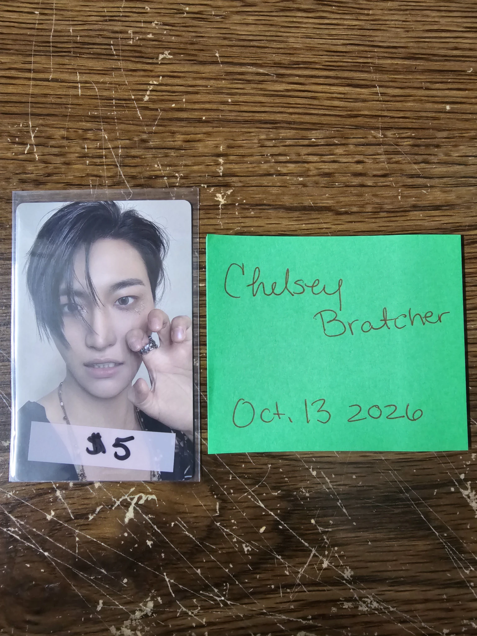 ATEEZ Seonghwa ATEEZ - Seonghwa - GOLDEN HOUR : Part.5 Album album photocard A version listing photo 1