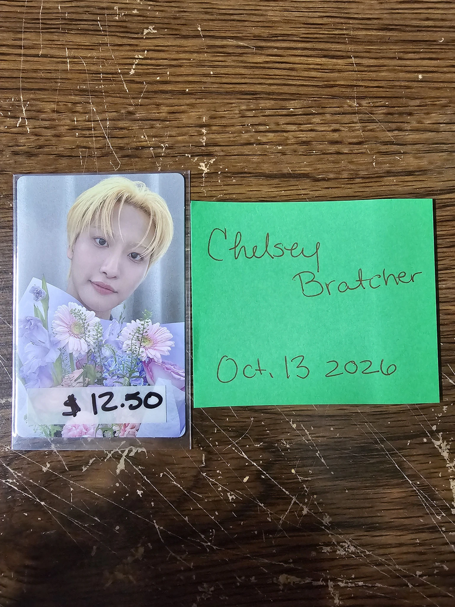 ATEEZ Seonghwa ATEEZ - Seonghwa - GOLDEN HOUR : Part.5 Album pob (pre-order benefit) toktoq digipack version double-sided listing photo 1