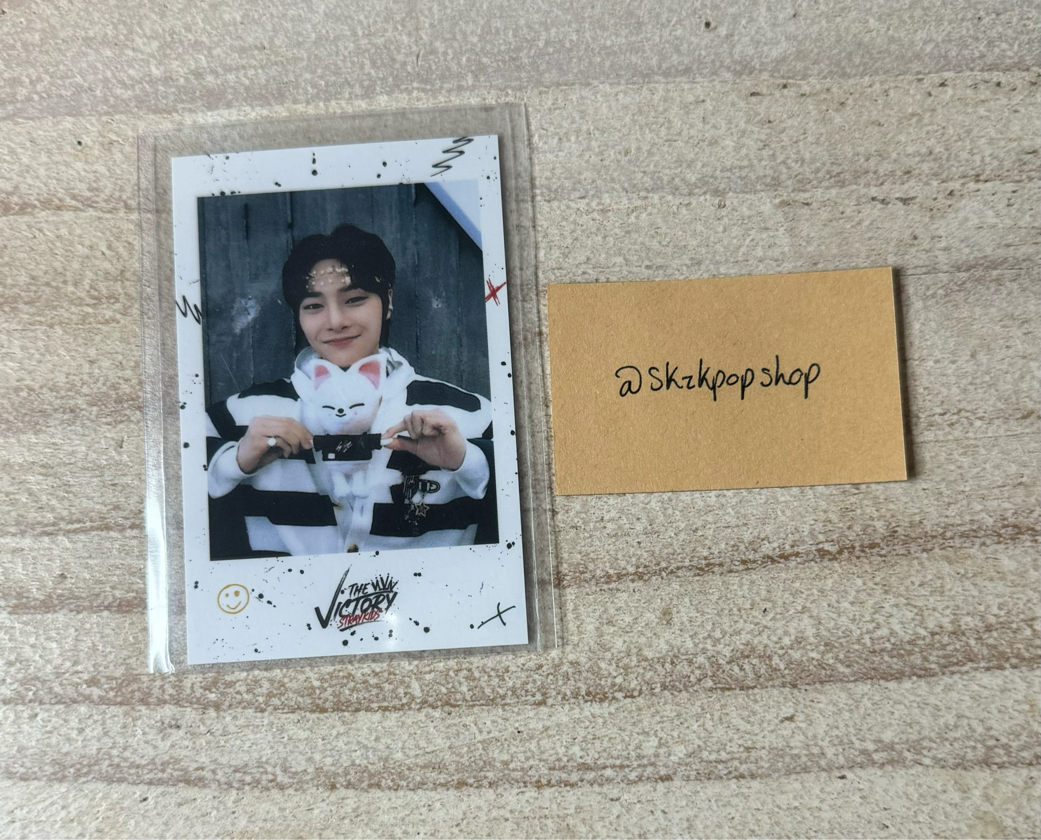 Stray Kids I.N Stray Kids - I.N - The Victory Pop-Up Store Event pop-up store polaroid pre-order benefit (pob) online listing photo 1