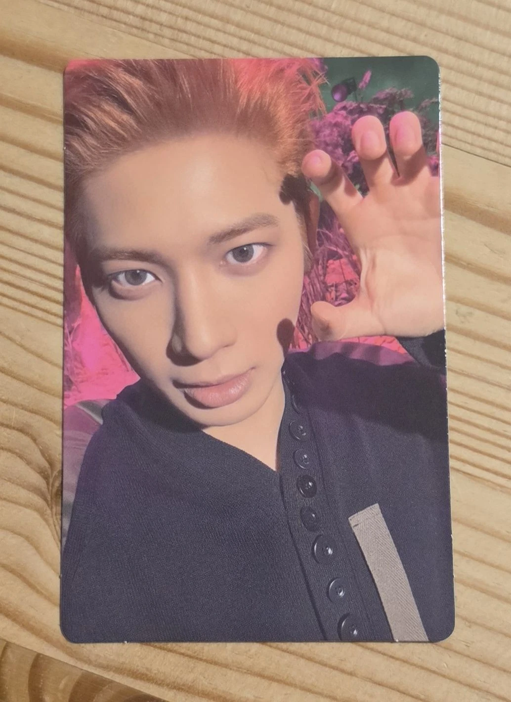 TOMORROW X TOGETHER Taehyun TOMORROW X TOGETHER - Taehyun - 7TH YEAR: A Moment of Stillness in the Thorns Album photocard holder merch photocard listing photo 1