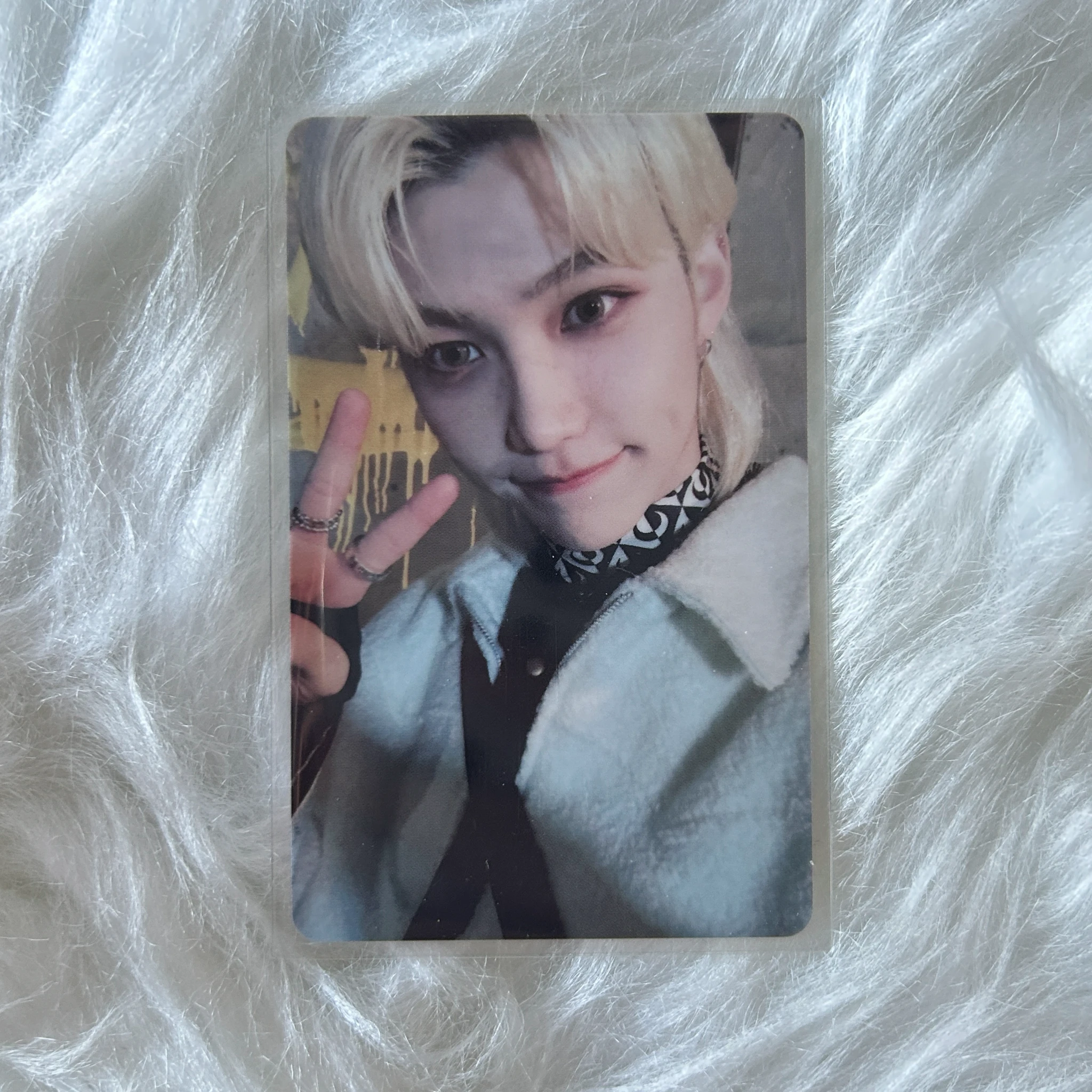 Stray Kids Felix Stray Kids - Felix - Christmas EveL Album soundwave lucky draw pvc card listing photo 1