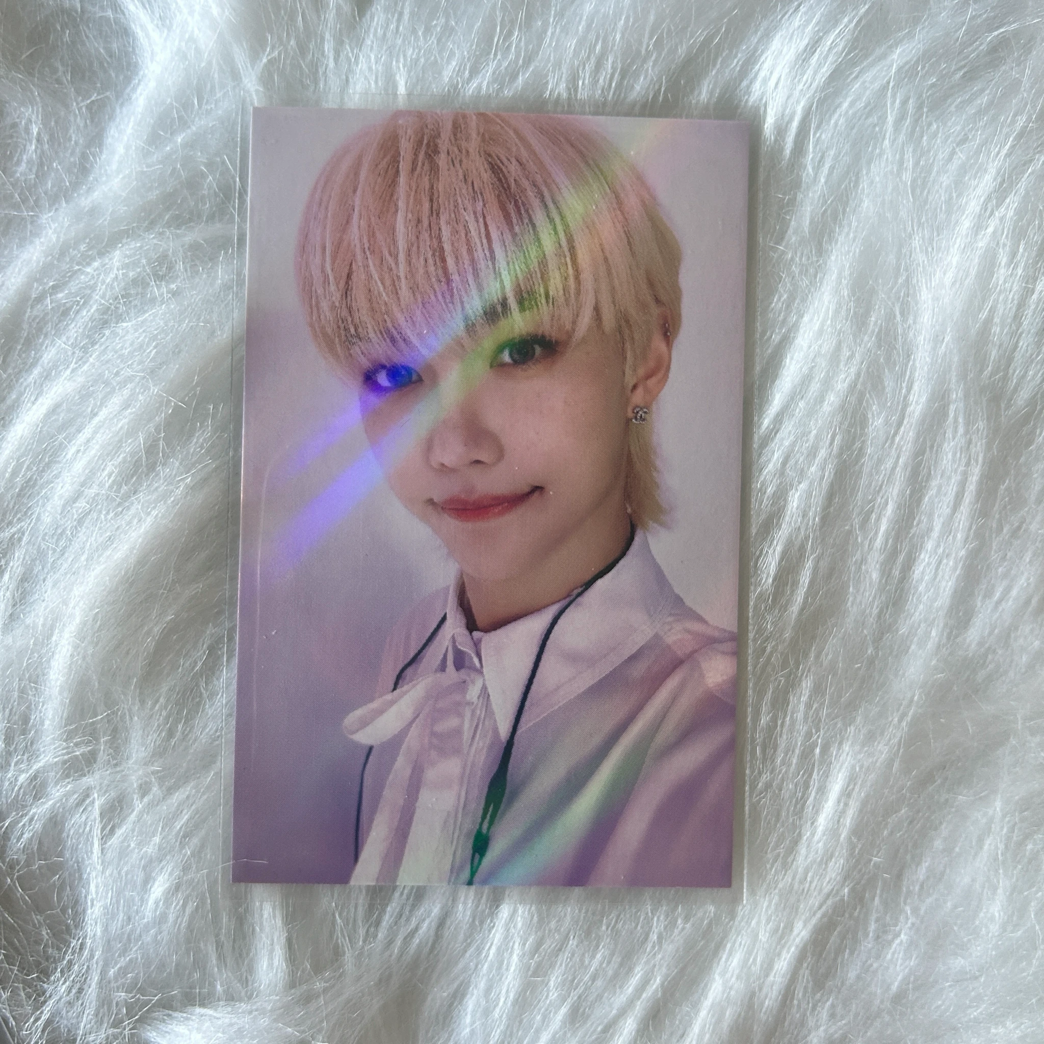 Stray Kids Felix Stray Kids - Felix - NoEasy Album pre-order benefit (pob) makestar holographic (hologram) listing photo 1