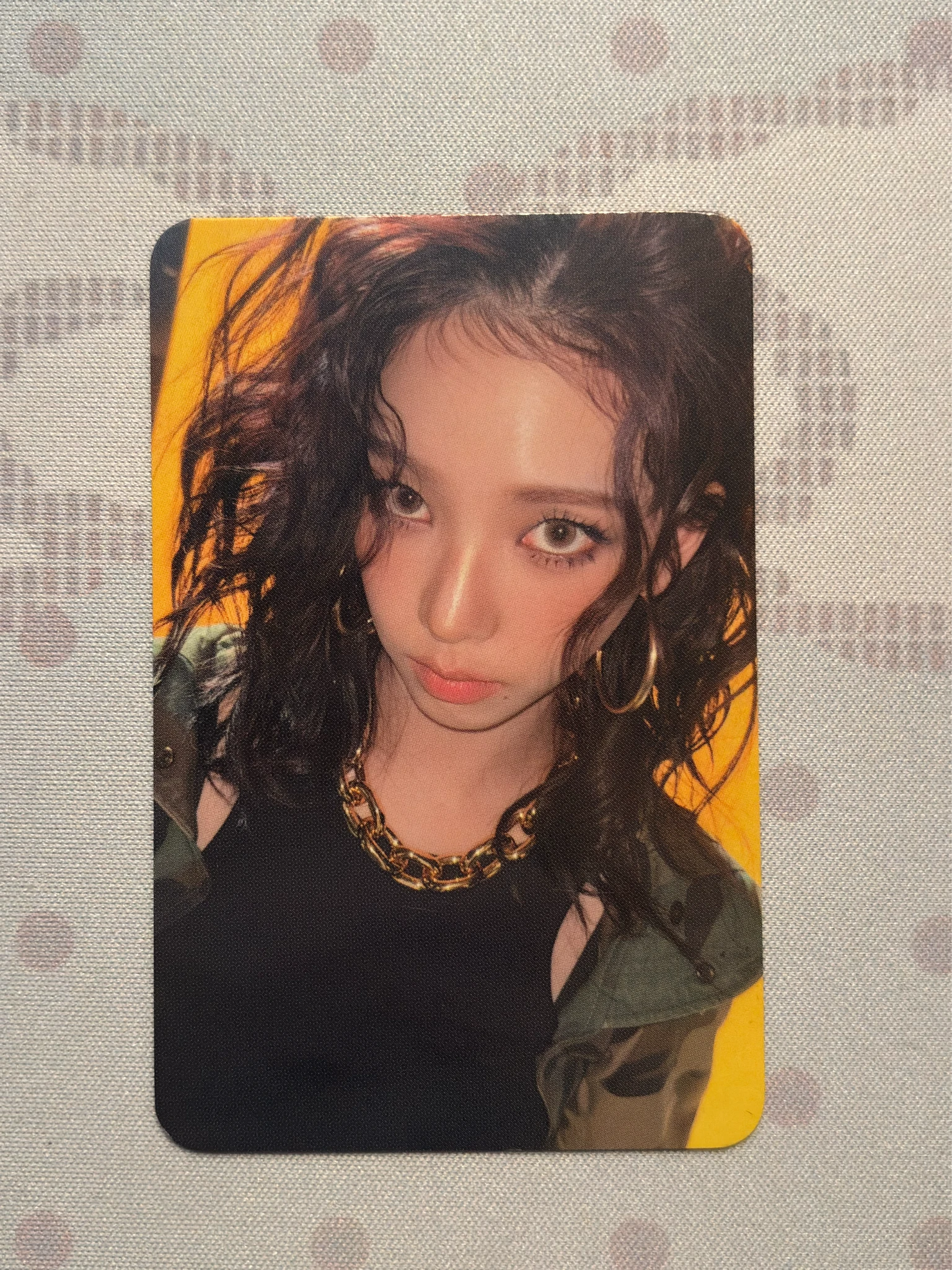 aespa Karina aespa - Karina - Whiplash Album makestar pob (pre-order benefit) listing photo 1