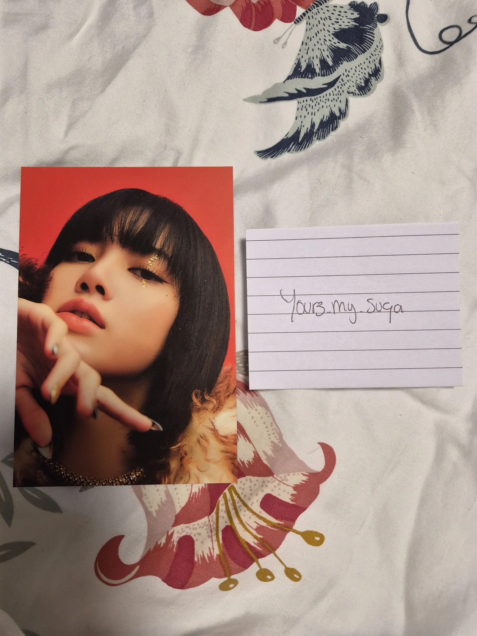 BLACKPINK Lisa BLACKPINK - Lisa - THE ALBUM Album album inclusion postcard listing photo 1