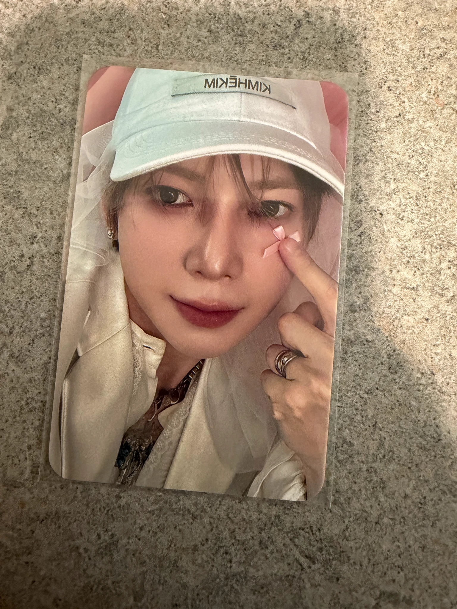 ATEEZ Yeosang ATEEZ - Yeosang - GOLDEN HOUR : Part.5 Album fansign dear my muse (dmm) round 1 listing photo 1