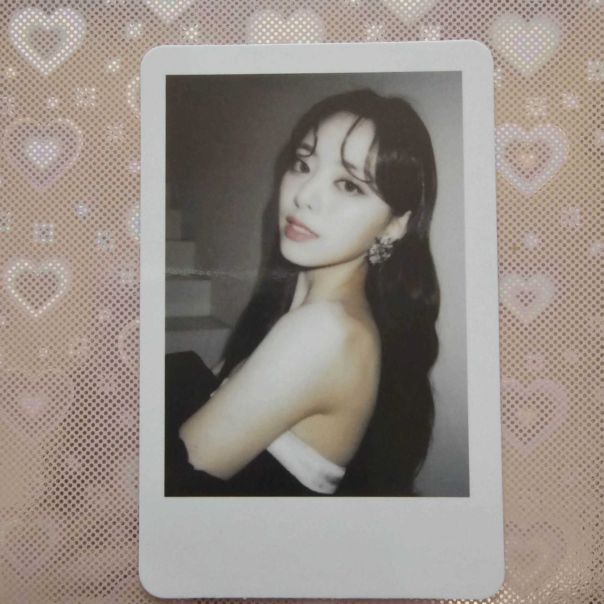 ITZY Yuna ITZY - Yuna - CHECKMATE Album synnara pob (pre-order benefit) polaroid listing photo 1