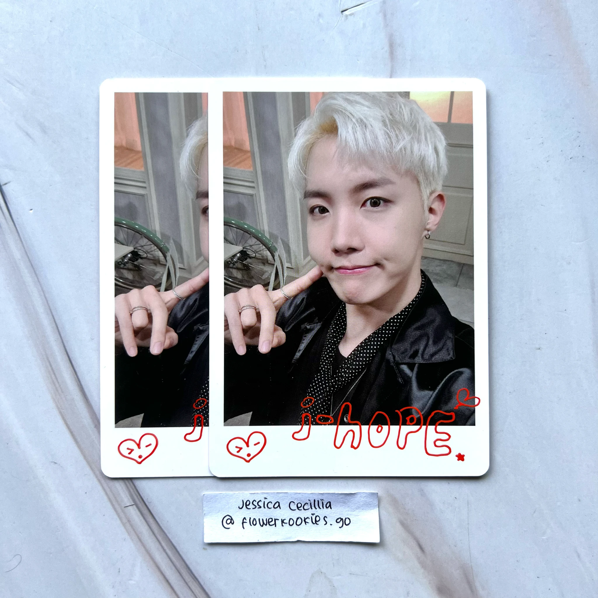 BTS j-hope BTS - j-hope - Permission To Dance On Stage Tour Event mini photocard listing photo 1